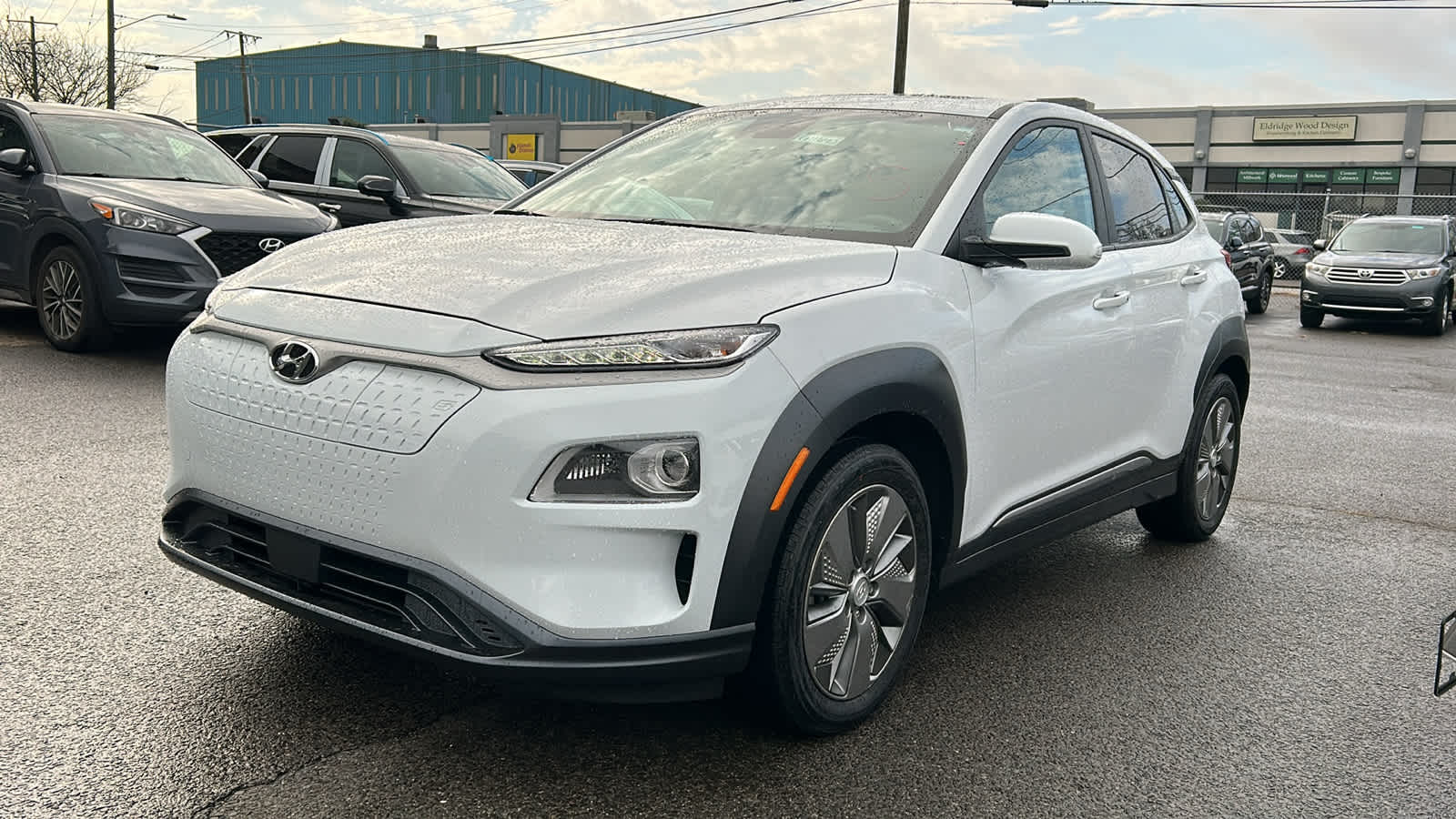 used 2021 Hyundai Kona Electric car, priced at $19,306