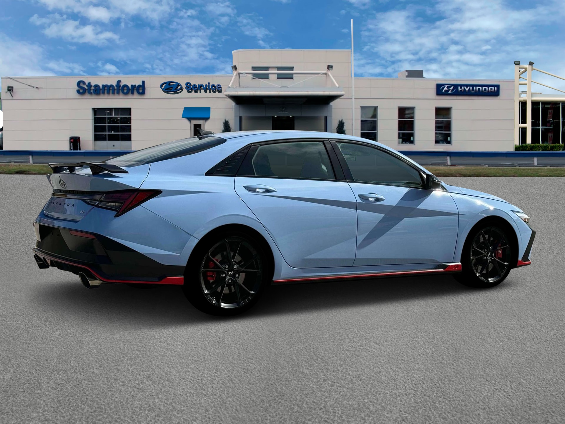 new 2025 Hyundai Elantra N car, priced at $35,570