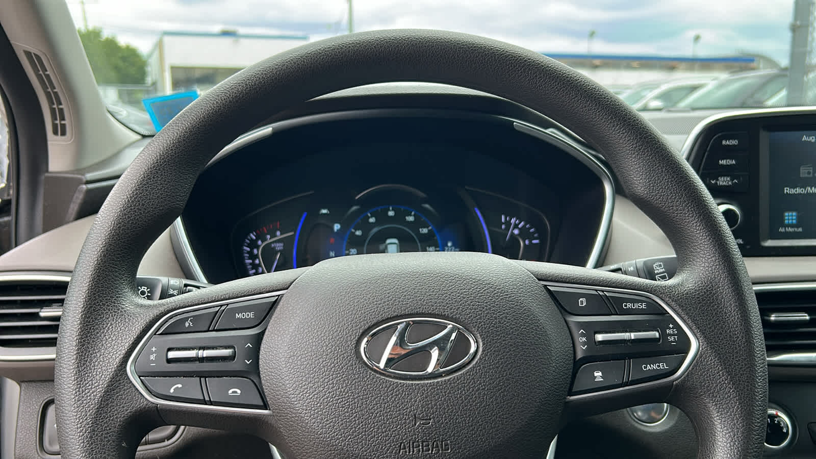 used 2020 Hyundai Santa Fe car, priced at $15,509