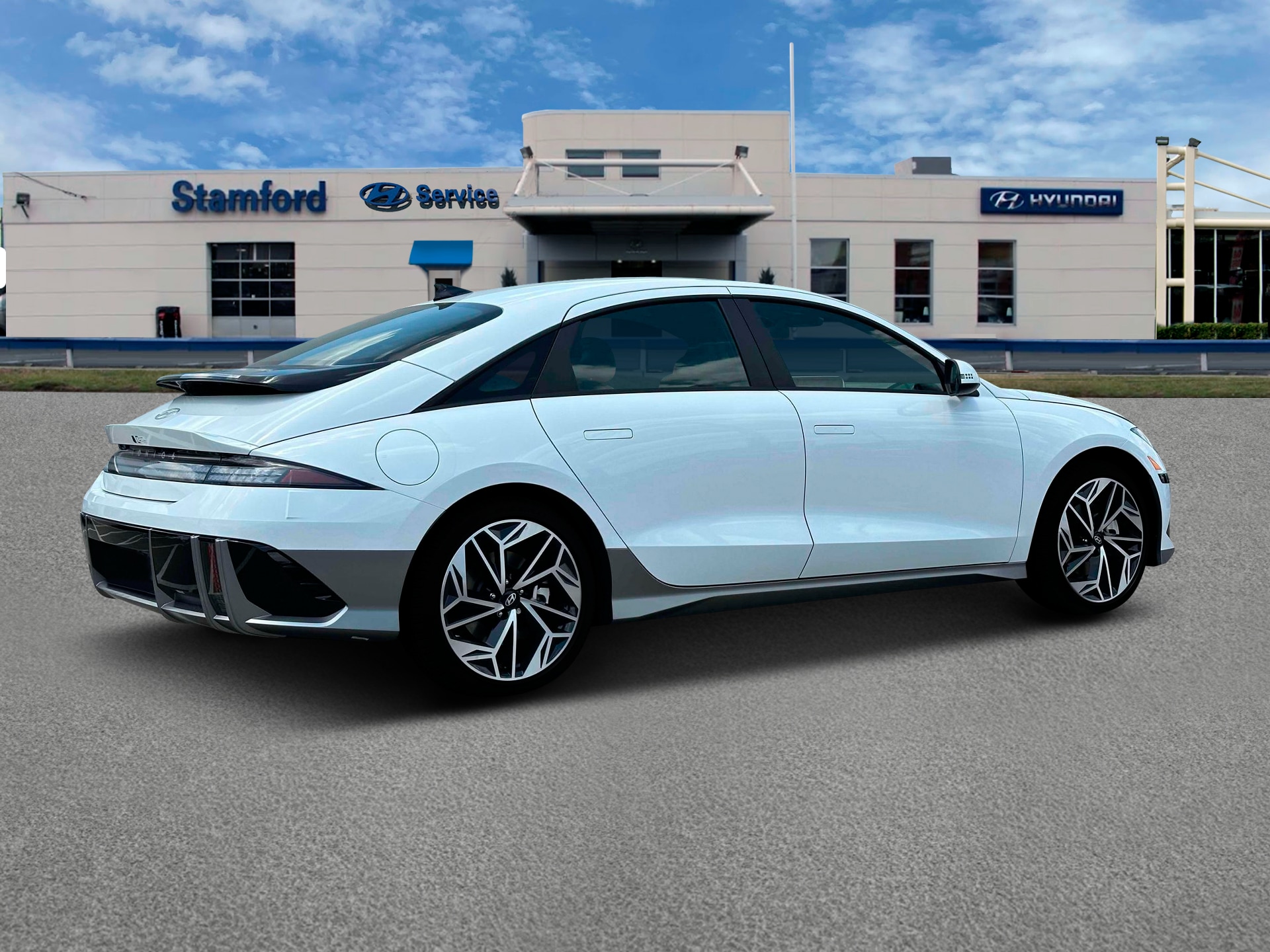 new 2025 Hyundai IONIQ 6 car, priced at $51,530