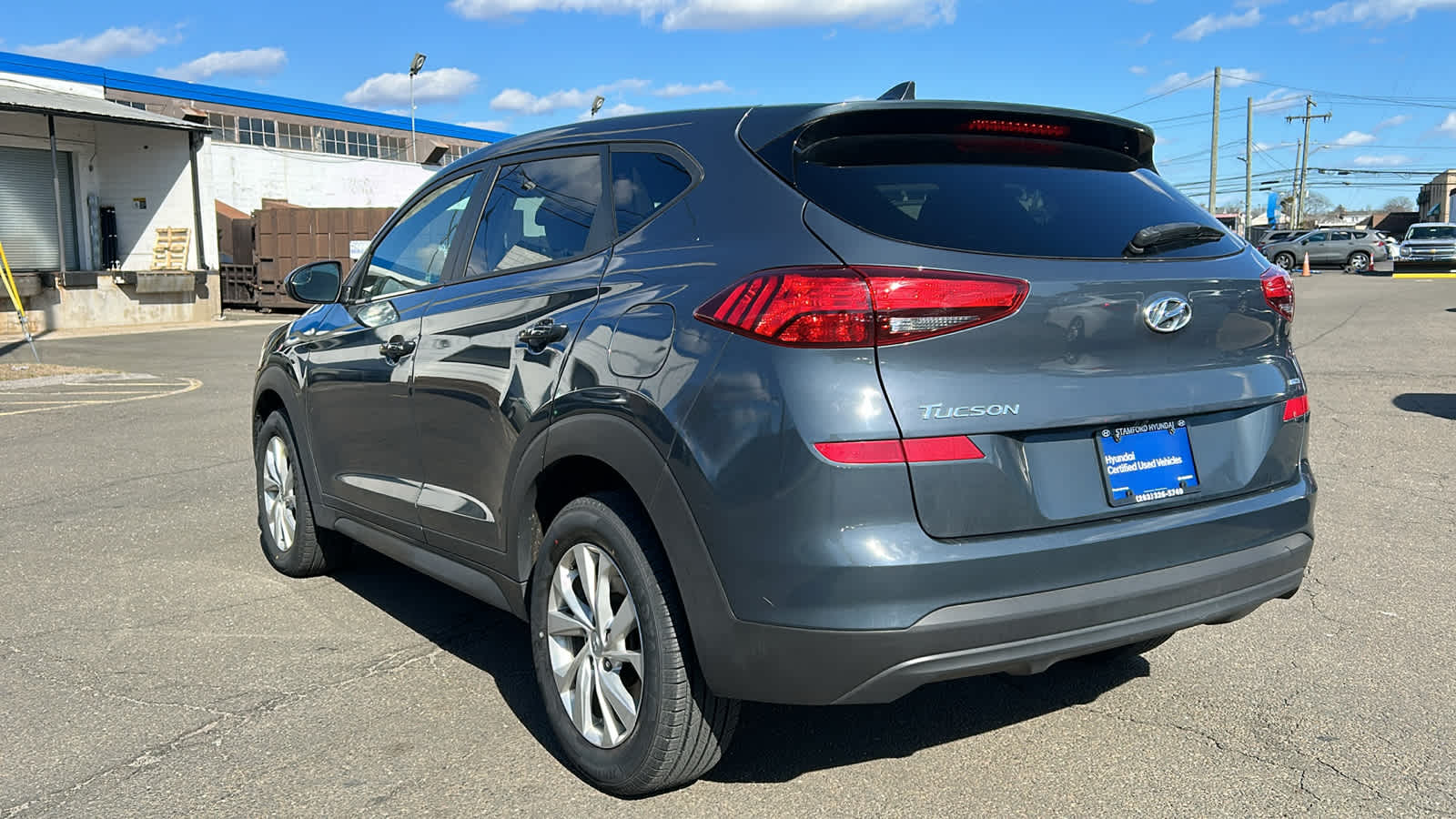 used 2021 Hyundai Tucson car, priced at $17,903