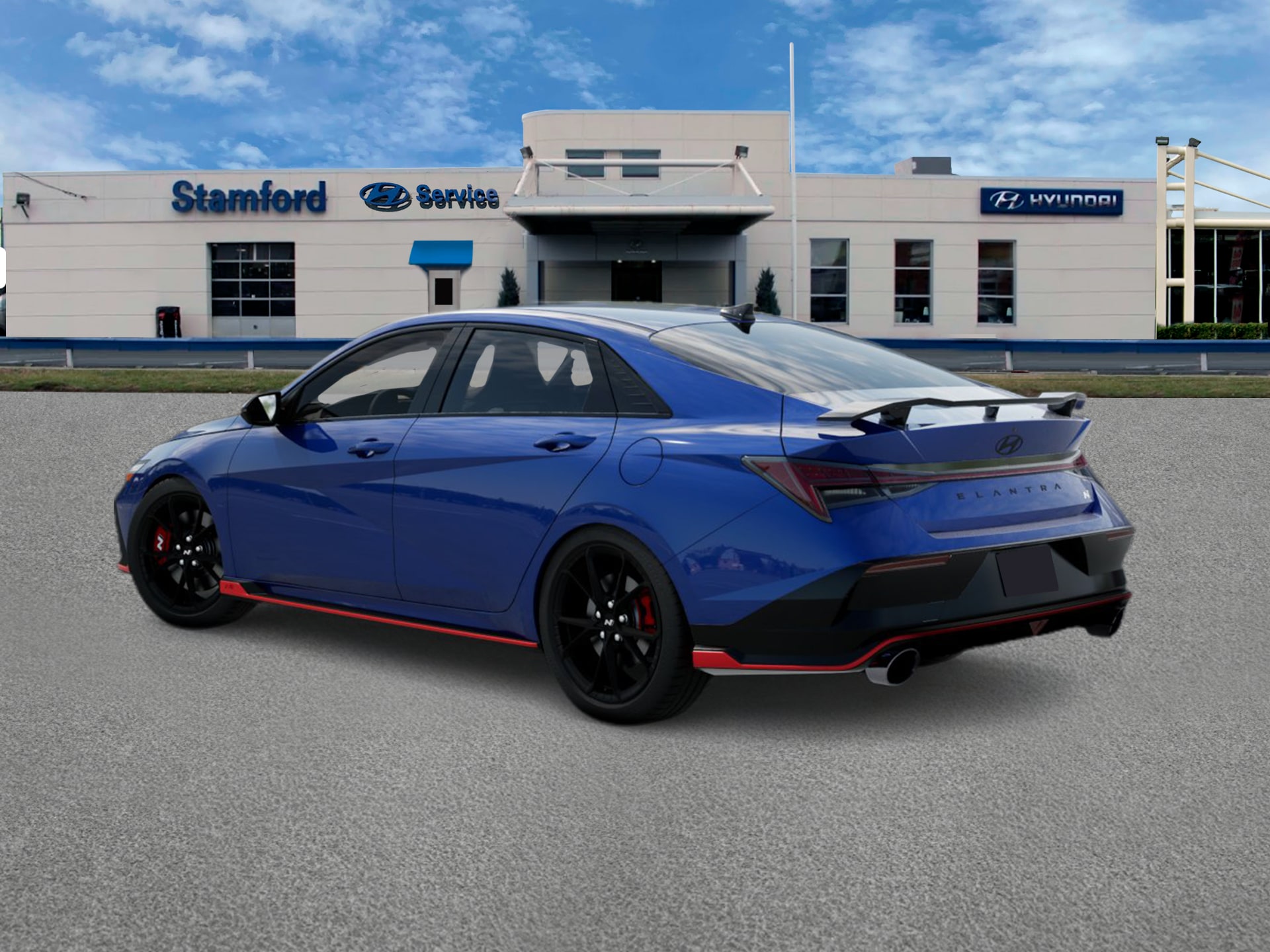 new 2025 Hyundai Elantra N car, priced at $35,100