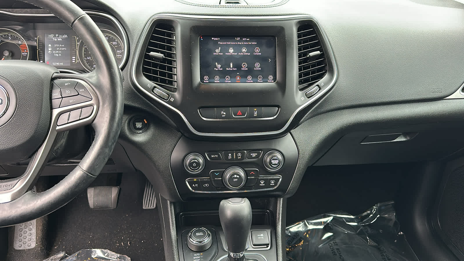used 2021 Jeep Cherokee car, priced at $19,403