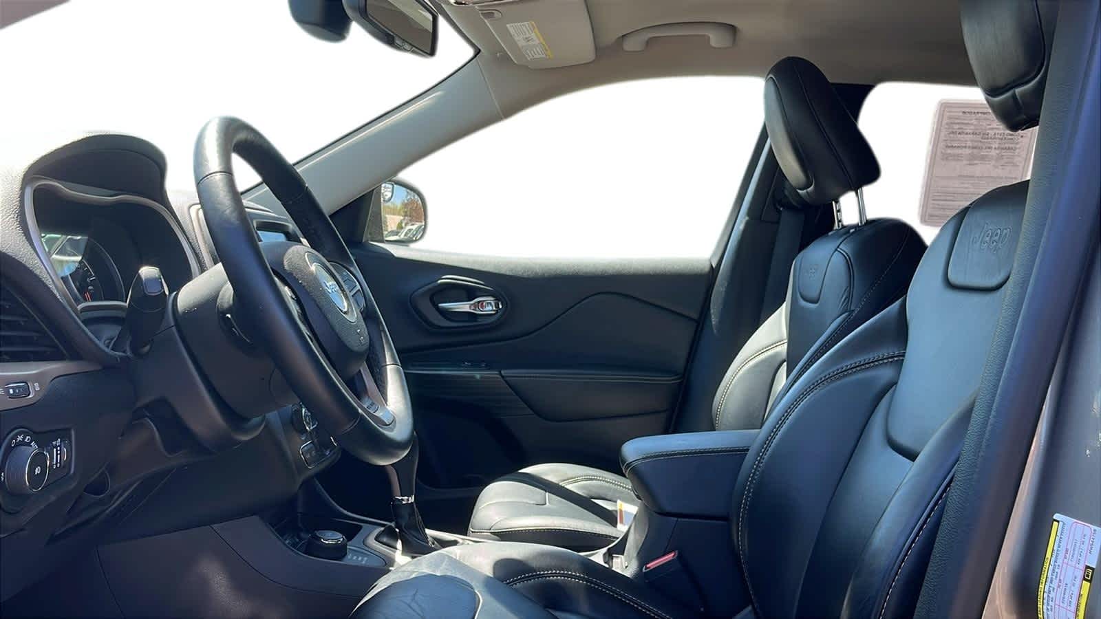 used 2017 Jeep Cherokee car, priced at $15,416