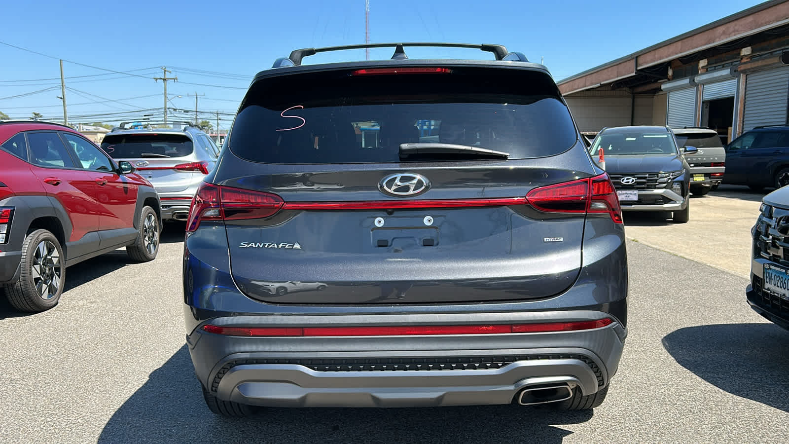 used 2022 Hyundai Santa Fe car, priced at $26,702