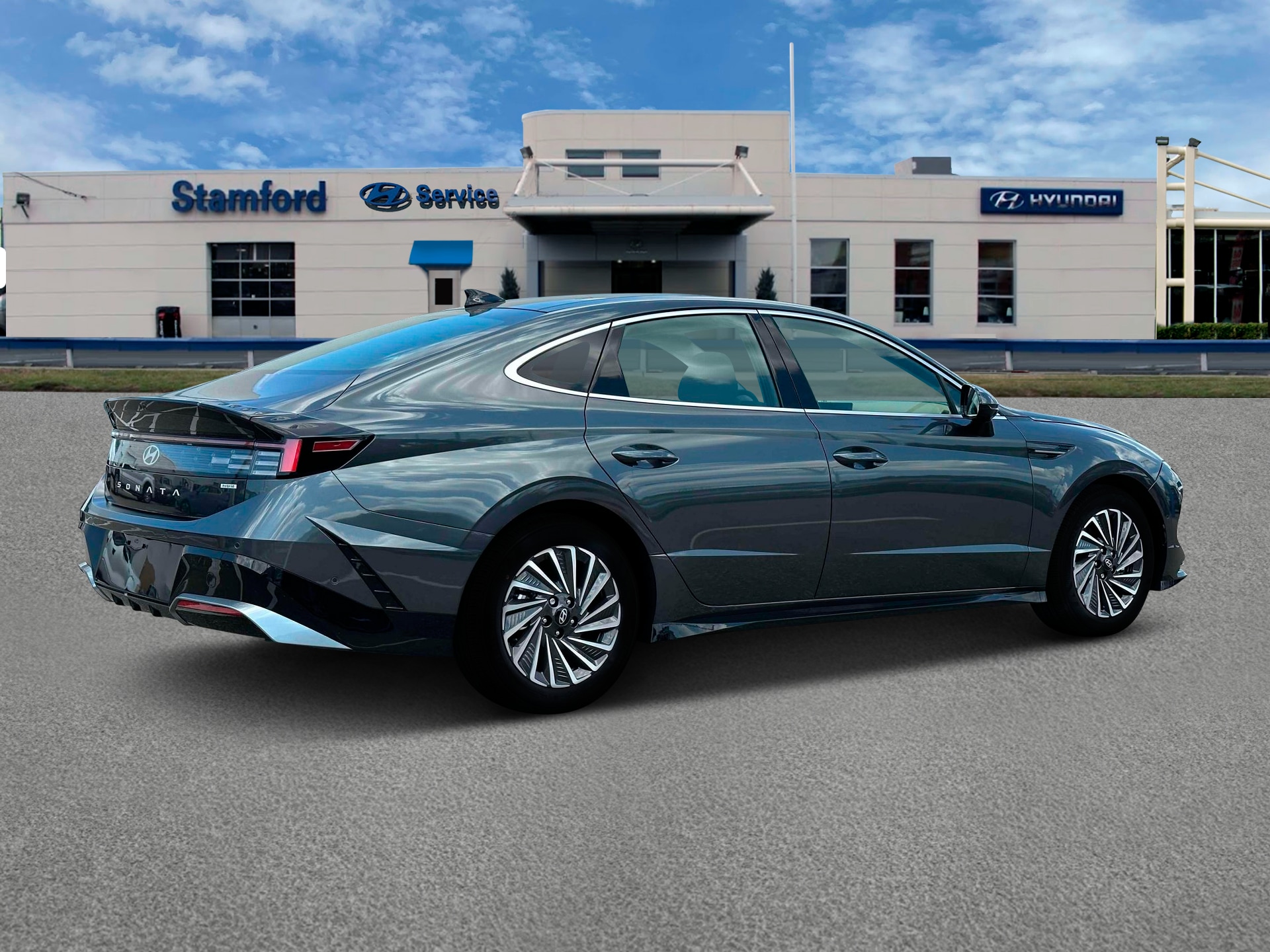 new 2025 Hyundai Sonata Hybrid car, priced at $39,355