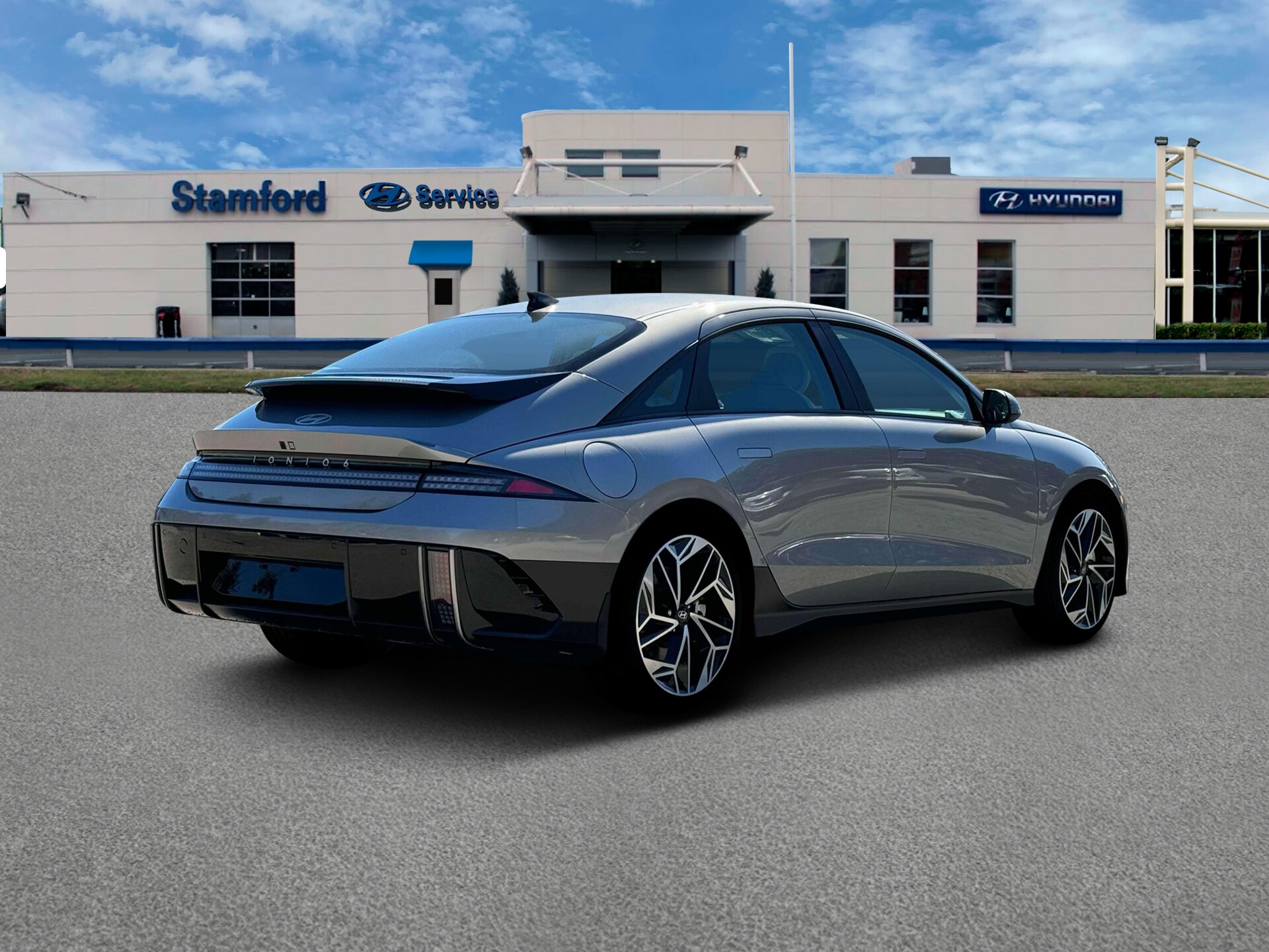 new 2025 Hyundai IONIQ 6 car, priced at $50,830