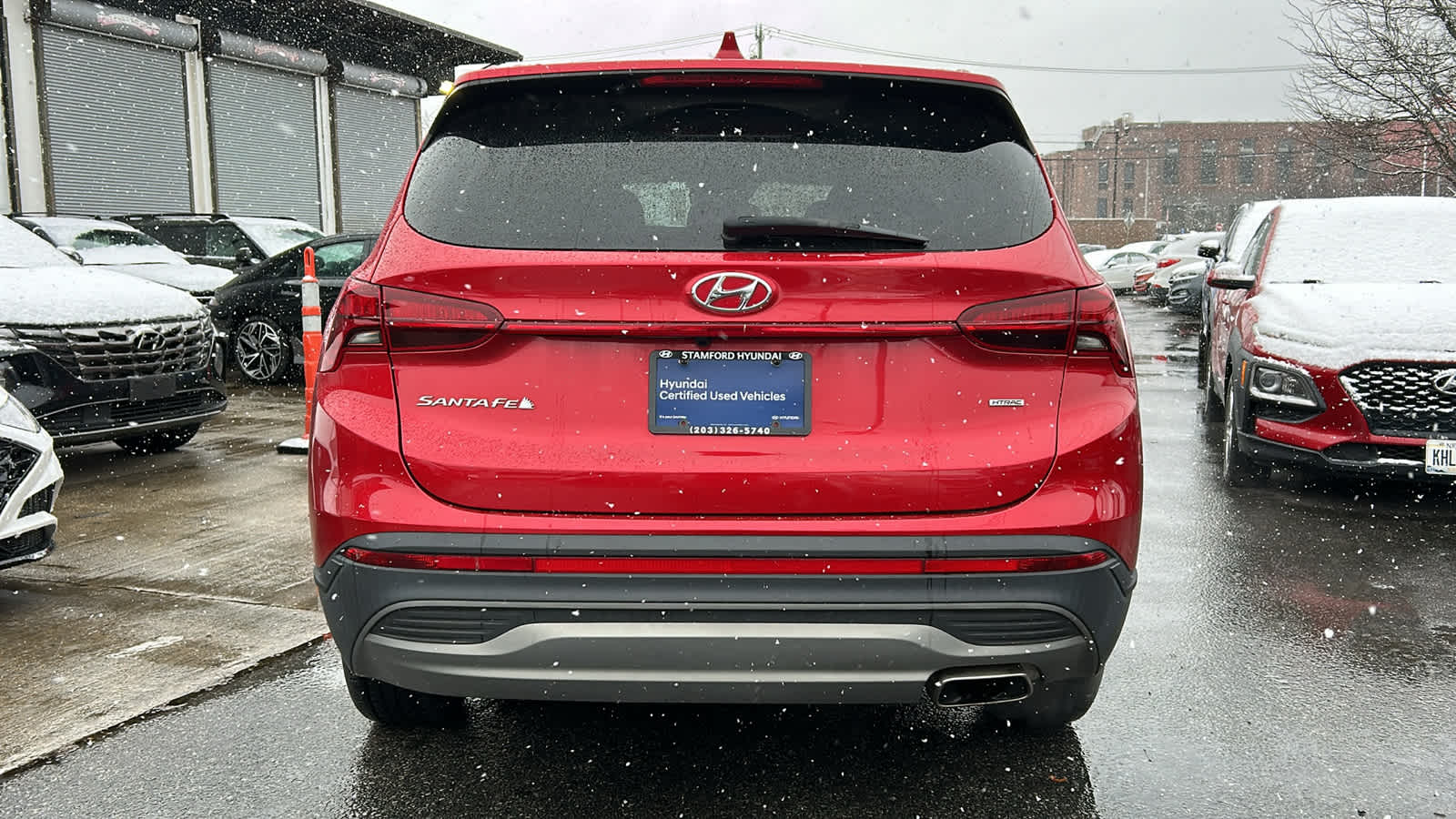 used 2022 Hyundai Santa Fe car, priced at $25,945