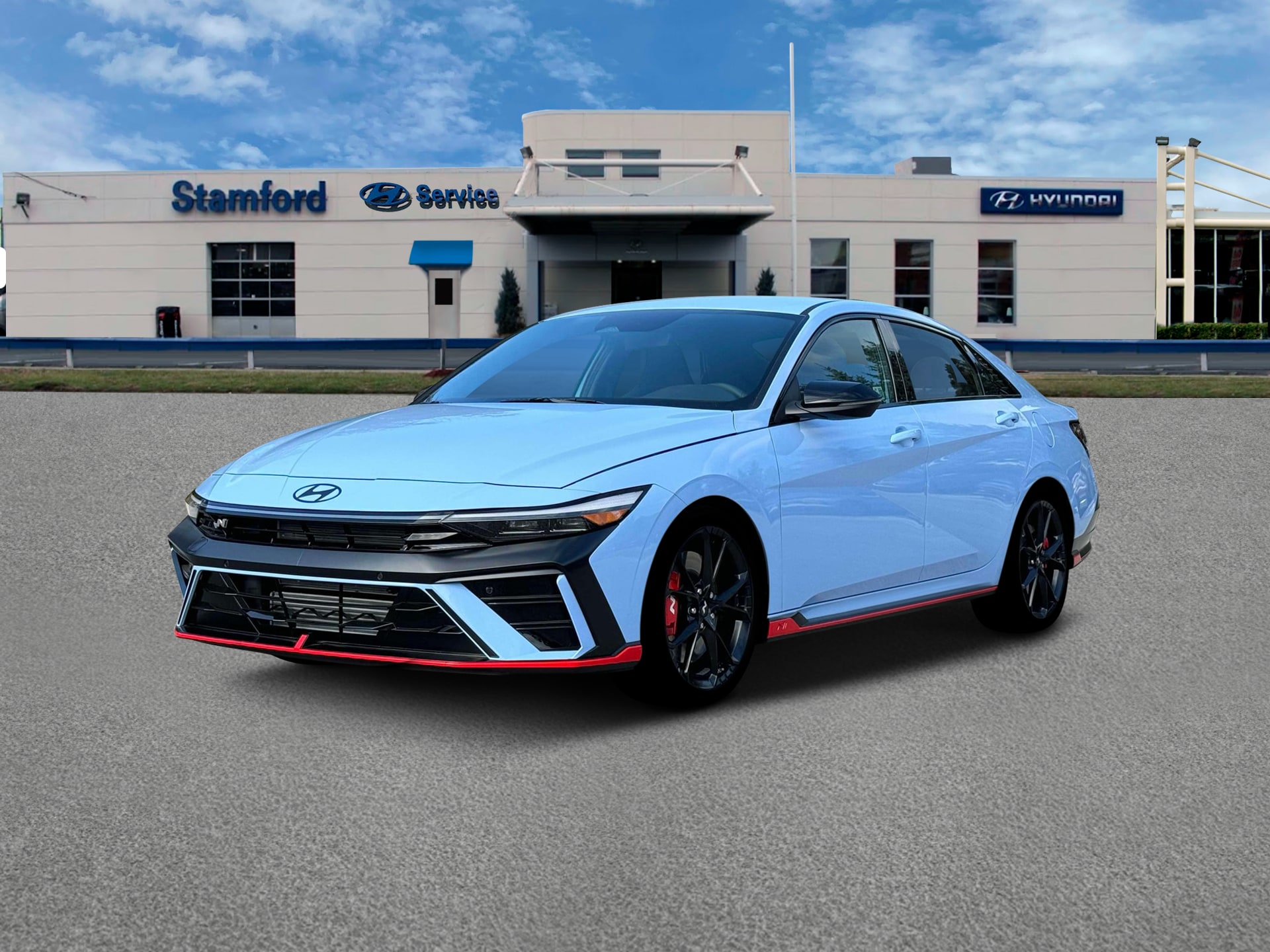 new 2025 Hyundai Elantra N car, priced at $35,570