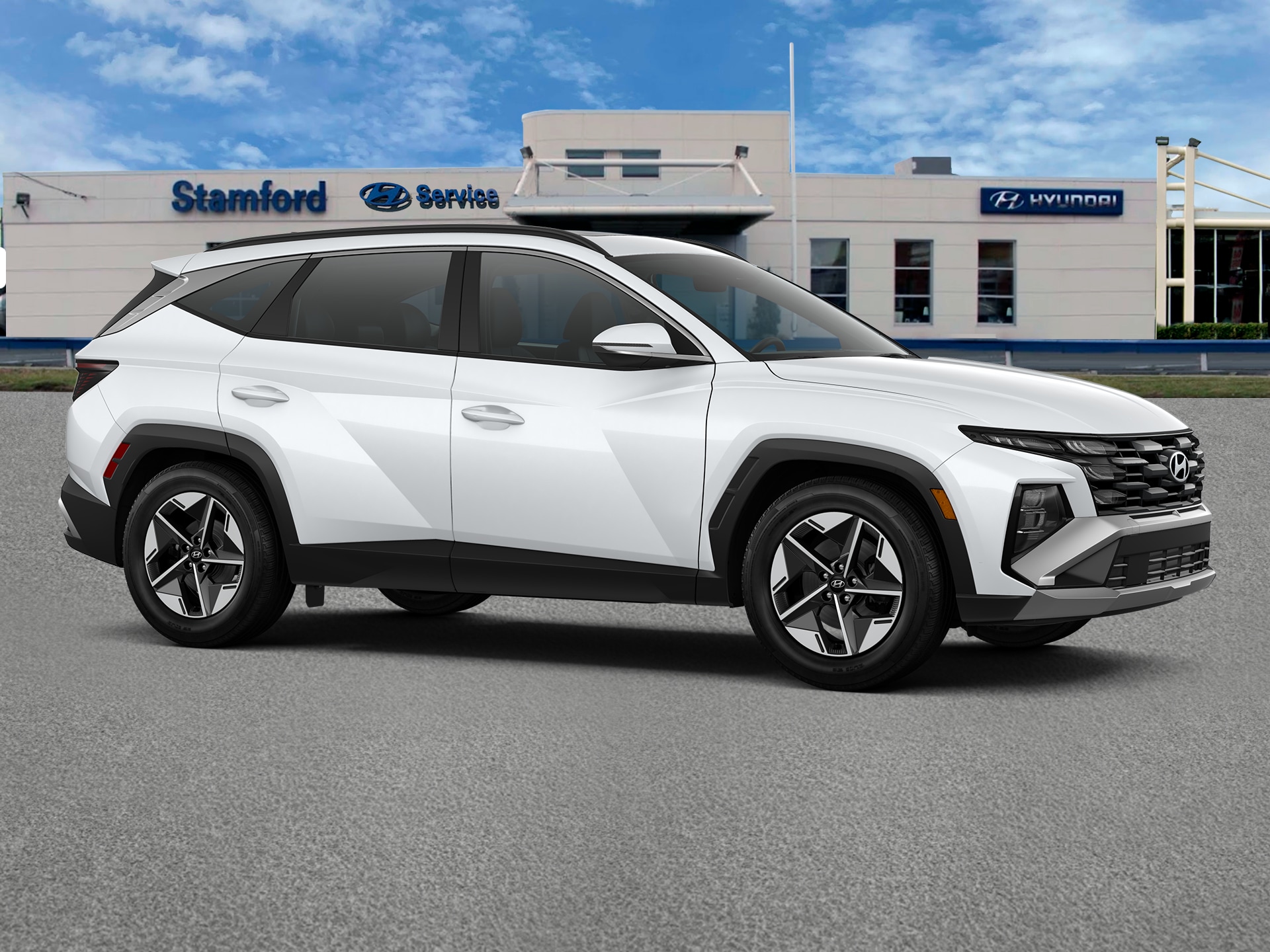 new 2025 Hyundai Tucson car, priced at $37,100