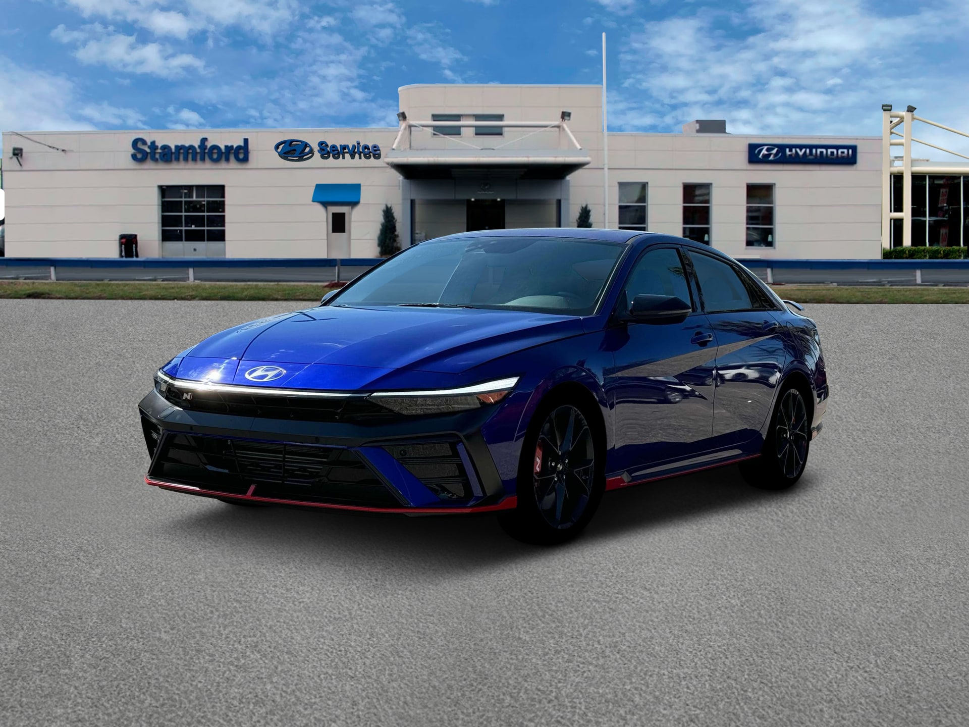 new 2025 Hyundai Elantra N car, priced at $36,945