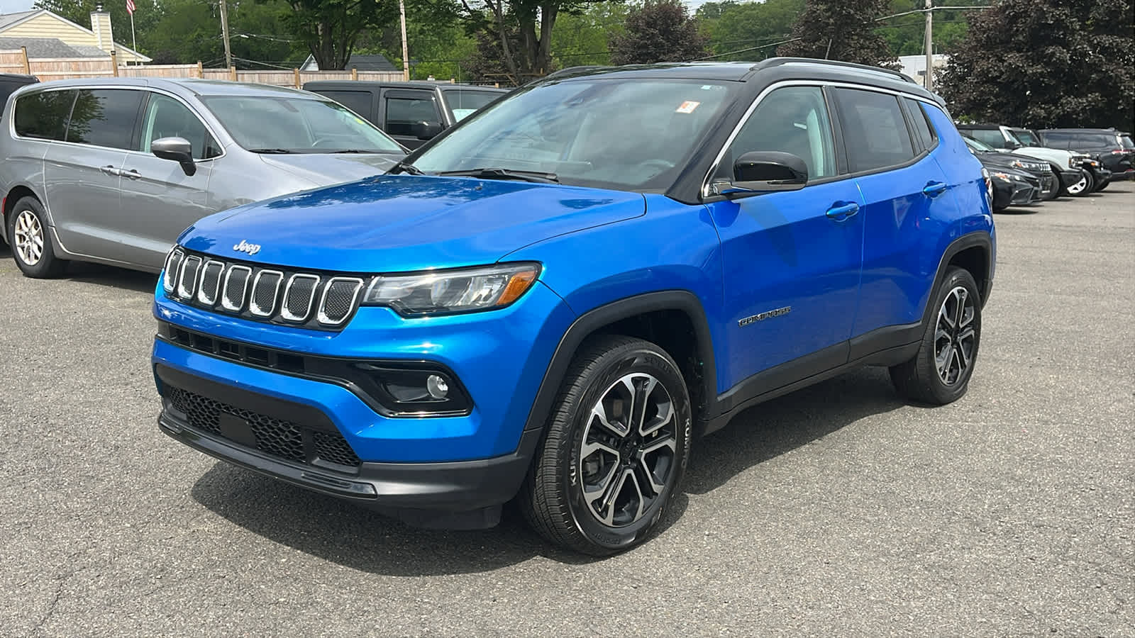 used 2022 Jeep Compass car, priced at $25,463