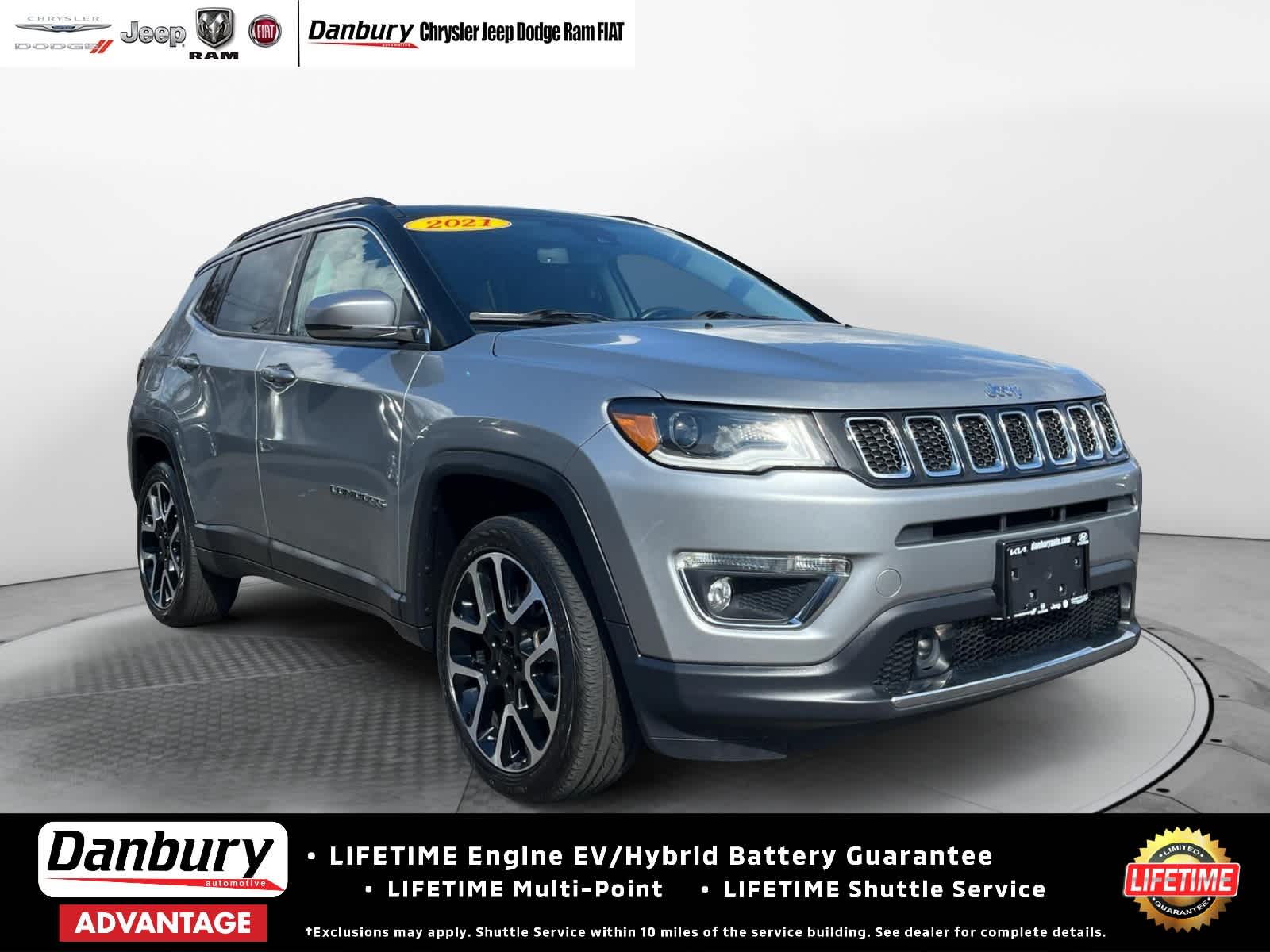 used 2021 Jeep Compass car, priced at $20,615