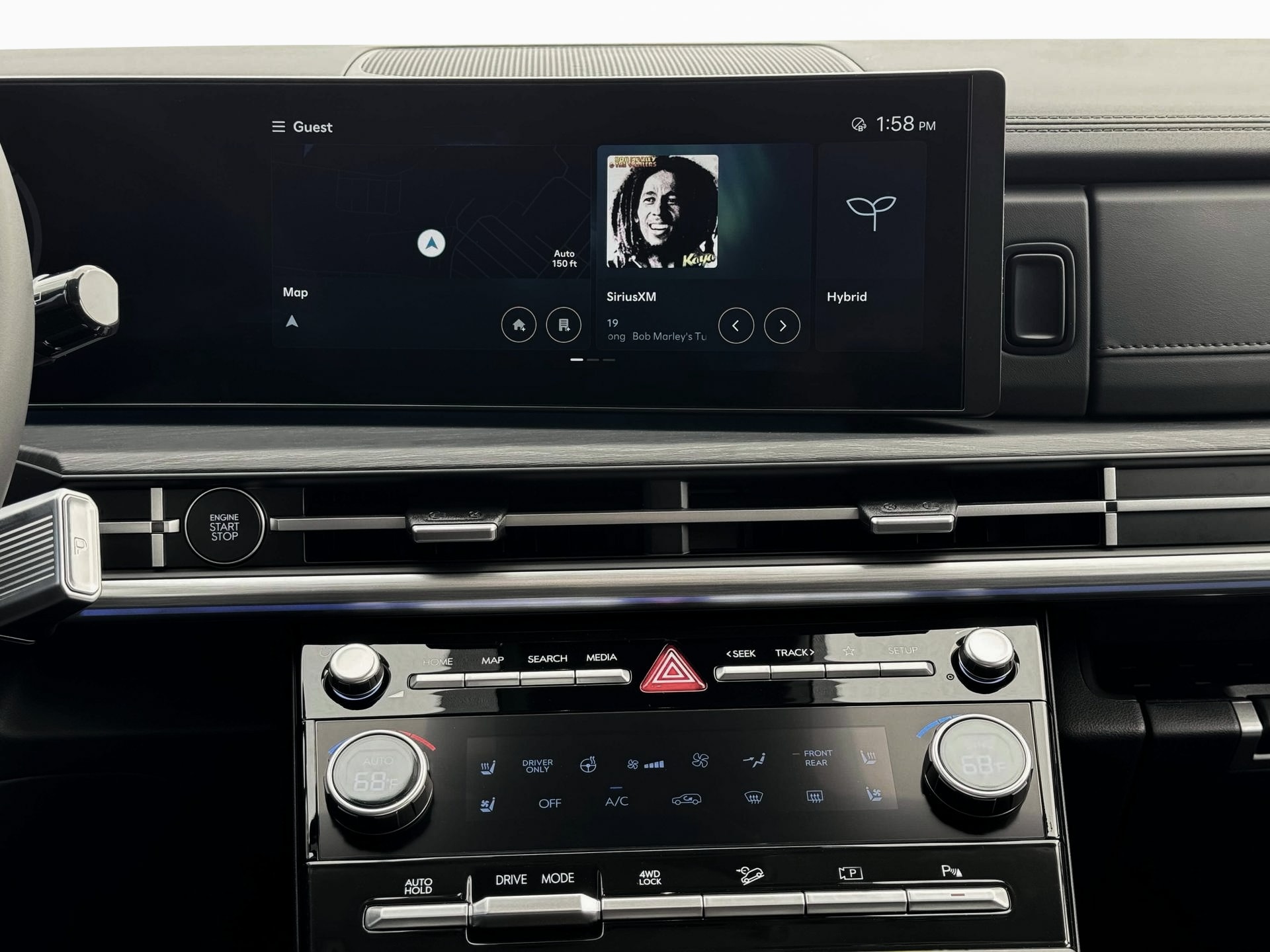 new 2025 Hyundai Santa Fe Hybrid car, priced at $48,605