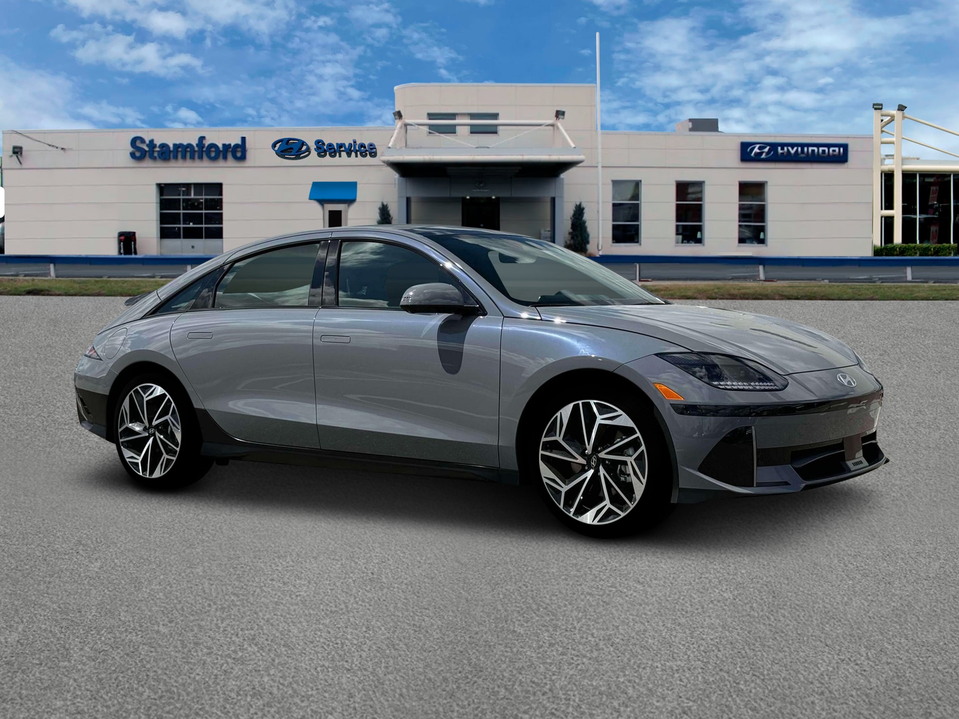 new 2025 Hyundai IONIQ 6 car, priced at $56,455
