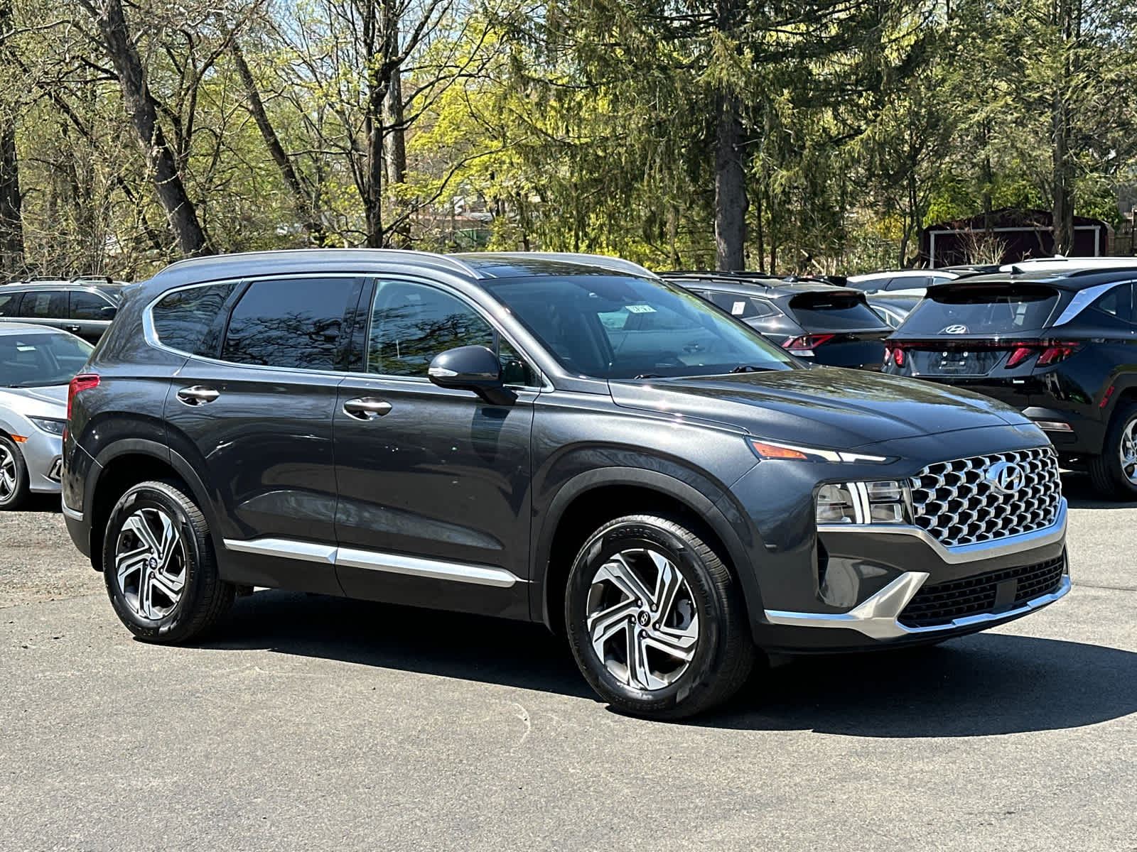 used 2022 Hyundai Santa Fe car, priced at $26,803