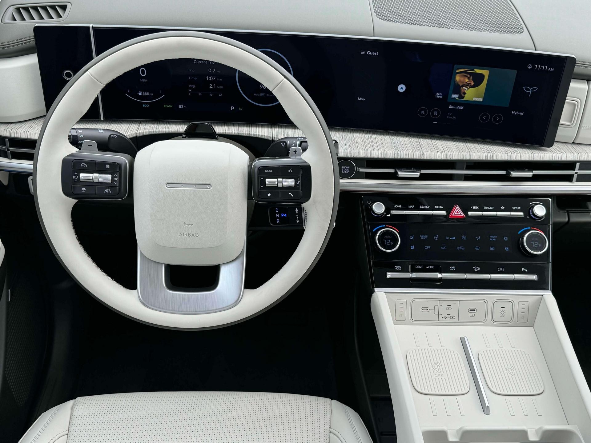 new 2025 Hyundai Santa Fe Hybrid car, priced at $52,484