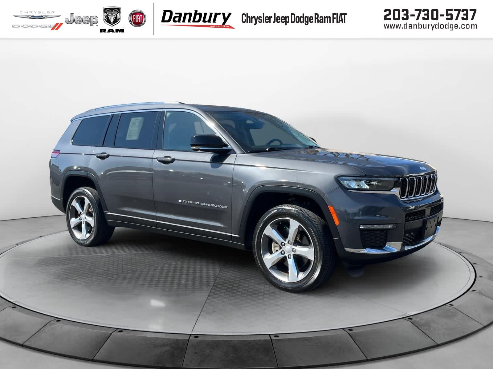 used 2022 Jeep Grand Cherokee L car, priced at $33,780