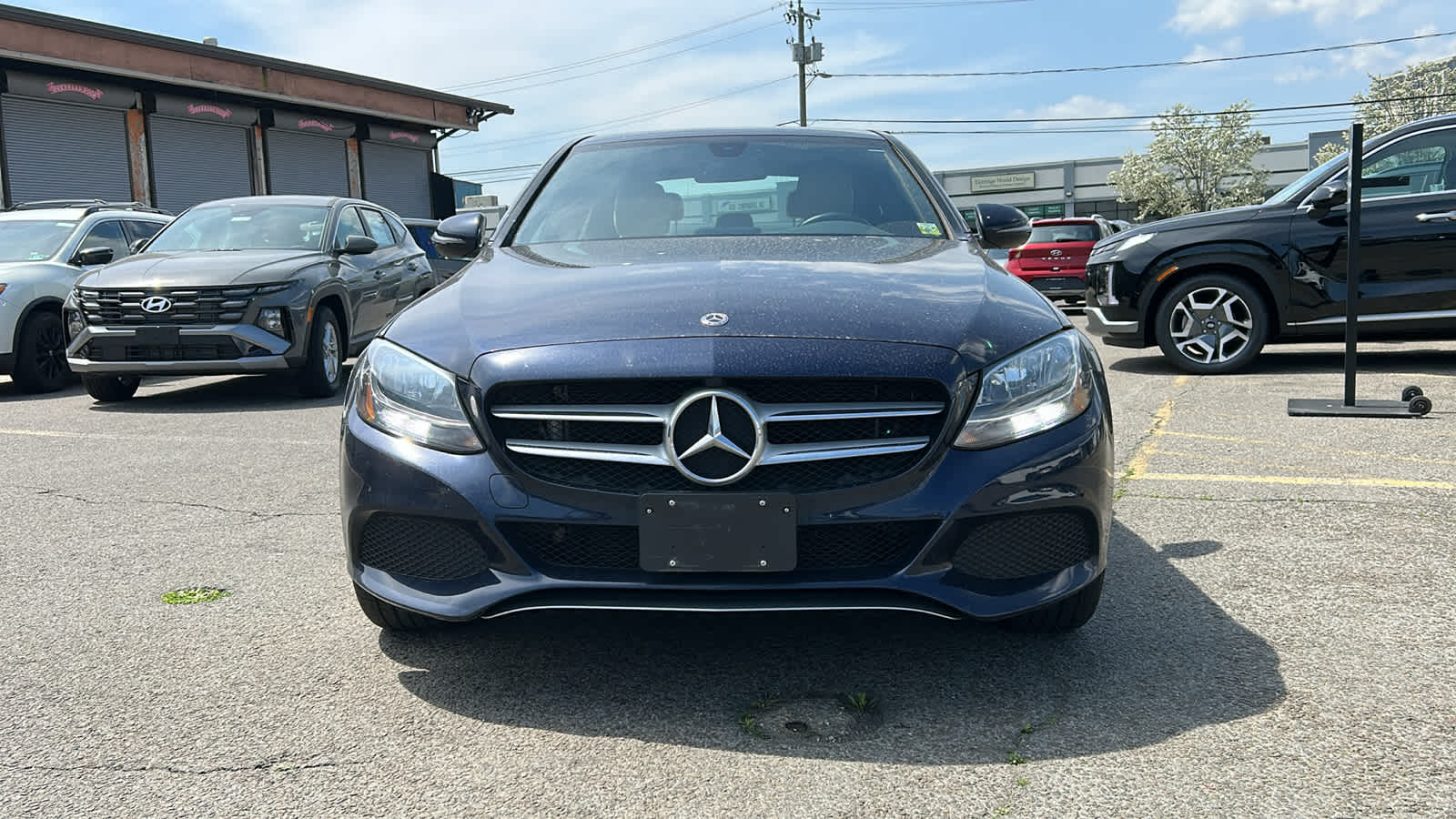 used 2018 Mercedes-Benz C-Class car, priced at $19,303