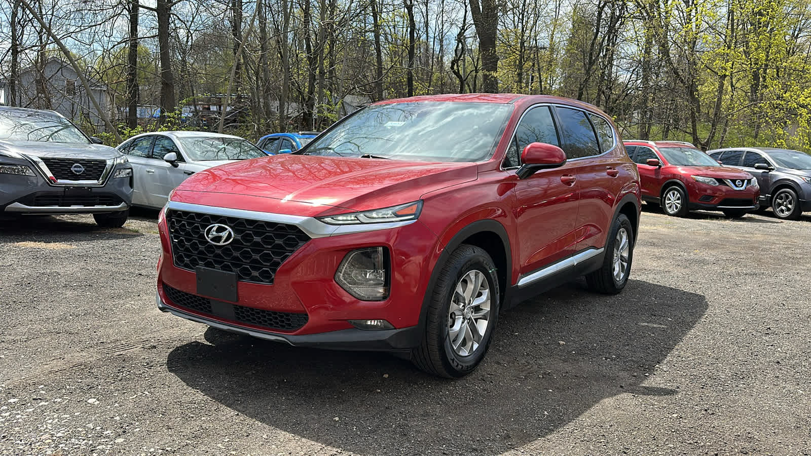 used 2019 Hyundai Santa Fe car, priced at $19,902
