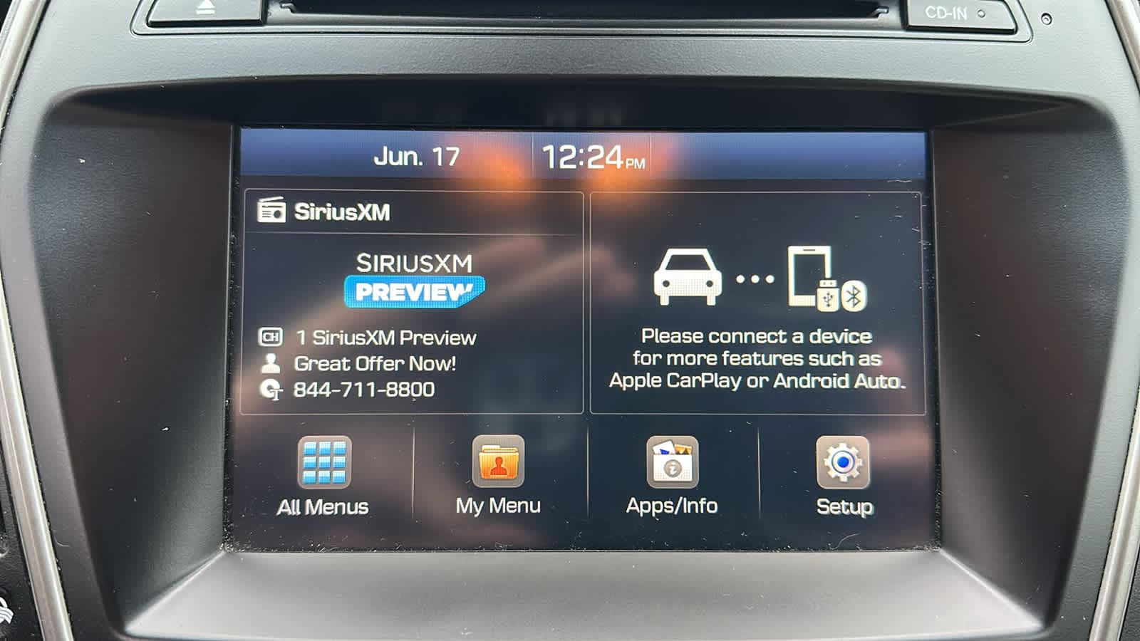 used 2017 Hyundai Santa Fe Sport car, priced at $13,505