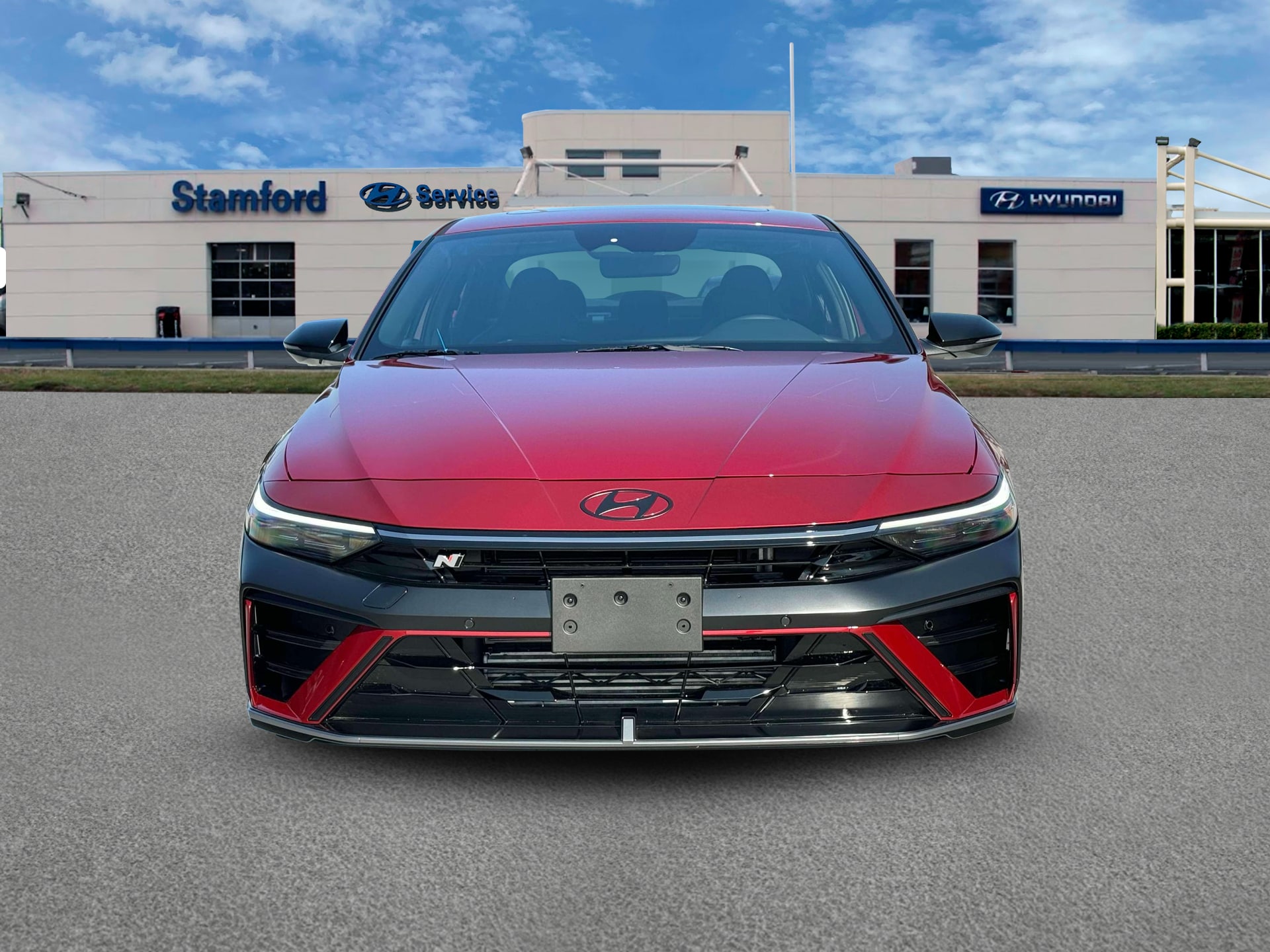 new 2025 Hyundai Elantra N car, priced at $37,445