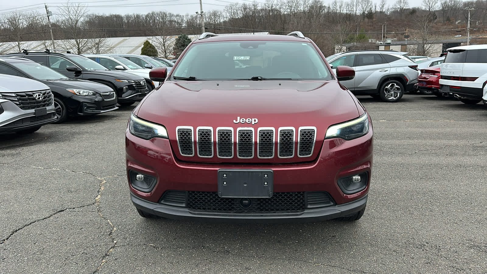 used 2021 Jeep Cherokee car, priced at $19,403