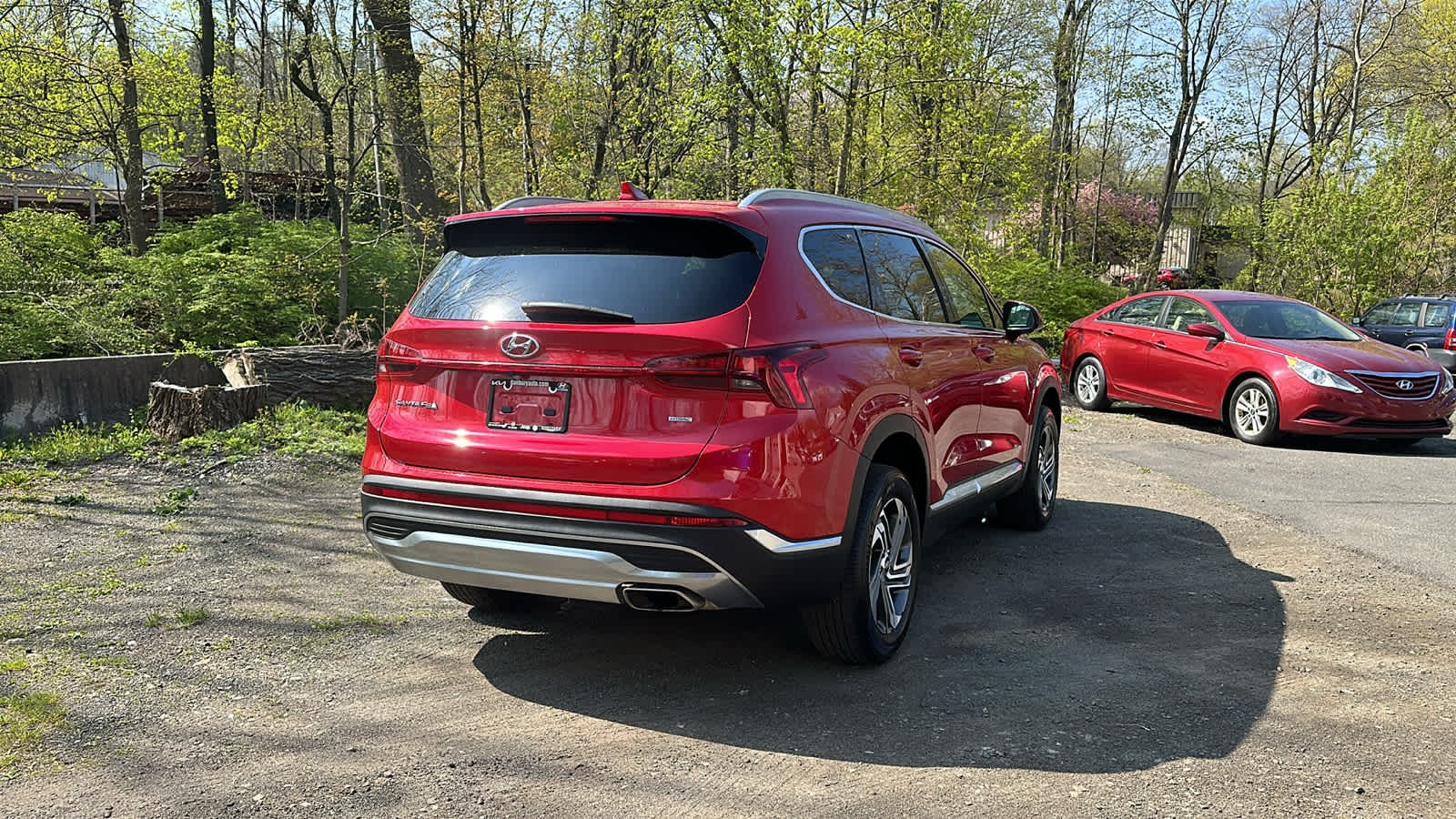 used 2021 Hyundai Santa Fe car, priced at $25,985