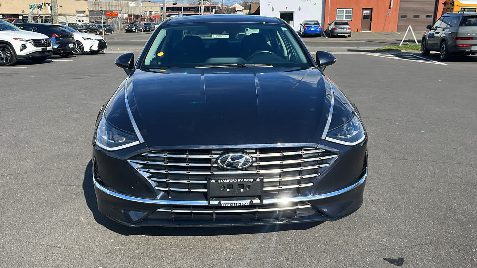 used 2022 Hyundai Sonata Hybrid car, priced at $21,588