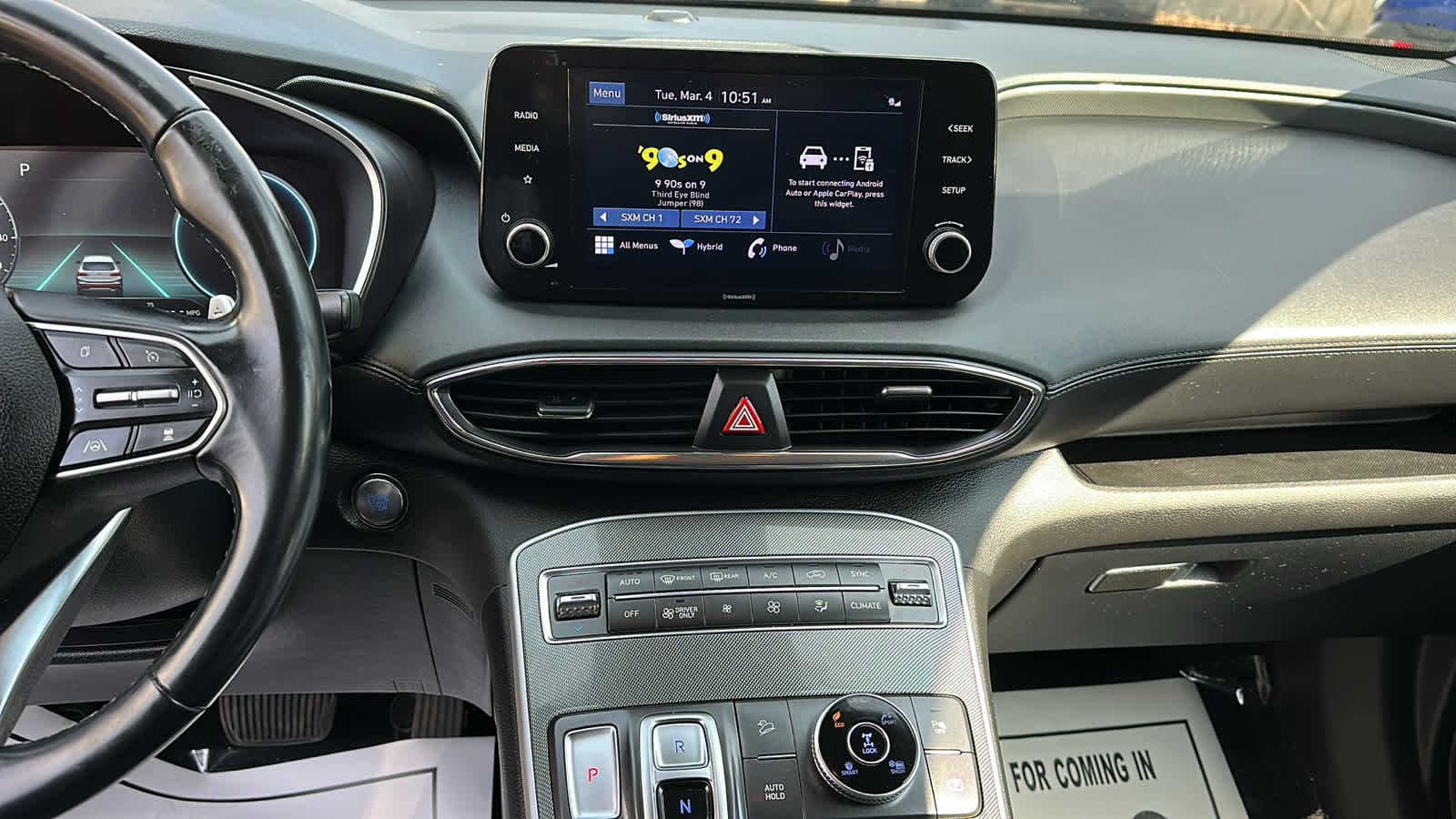 used 2022 Hyundai Santa Fe Hybrid car, priced at $22,999