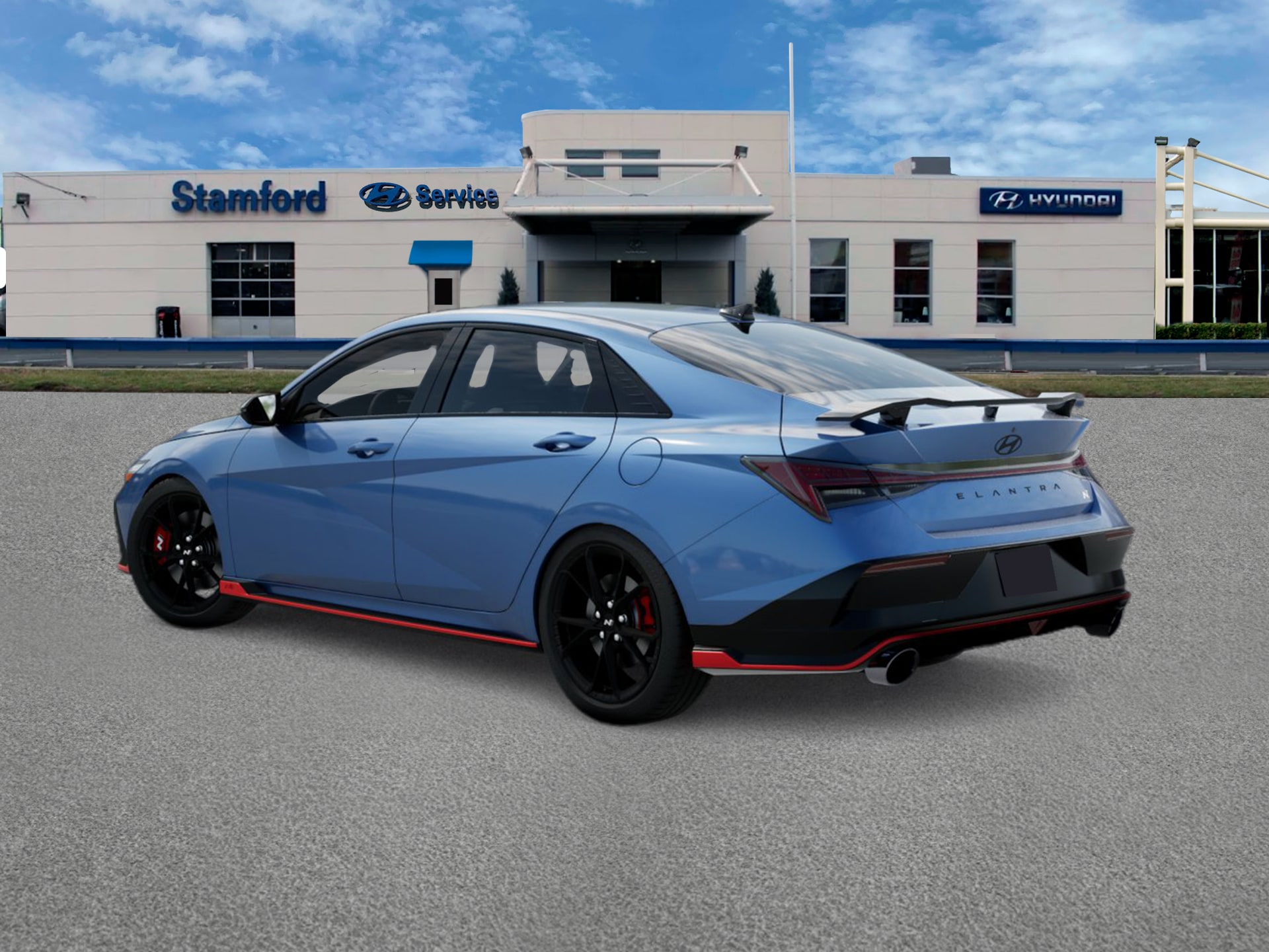 new 2025 Hyundai Elantra N car, priced at $37,445