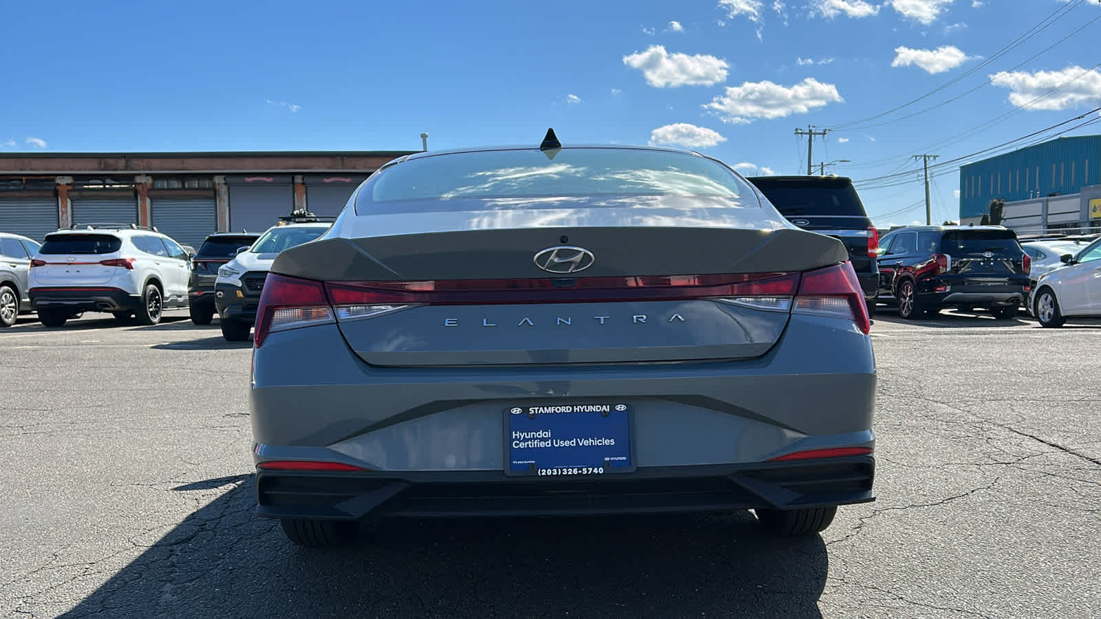 used 2022 Hyundai Elantra car, priced at $15,507