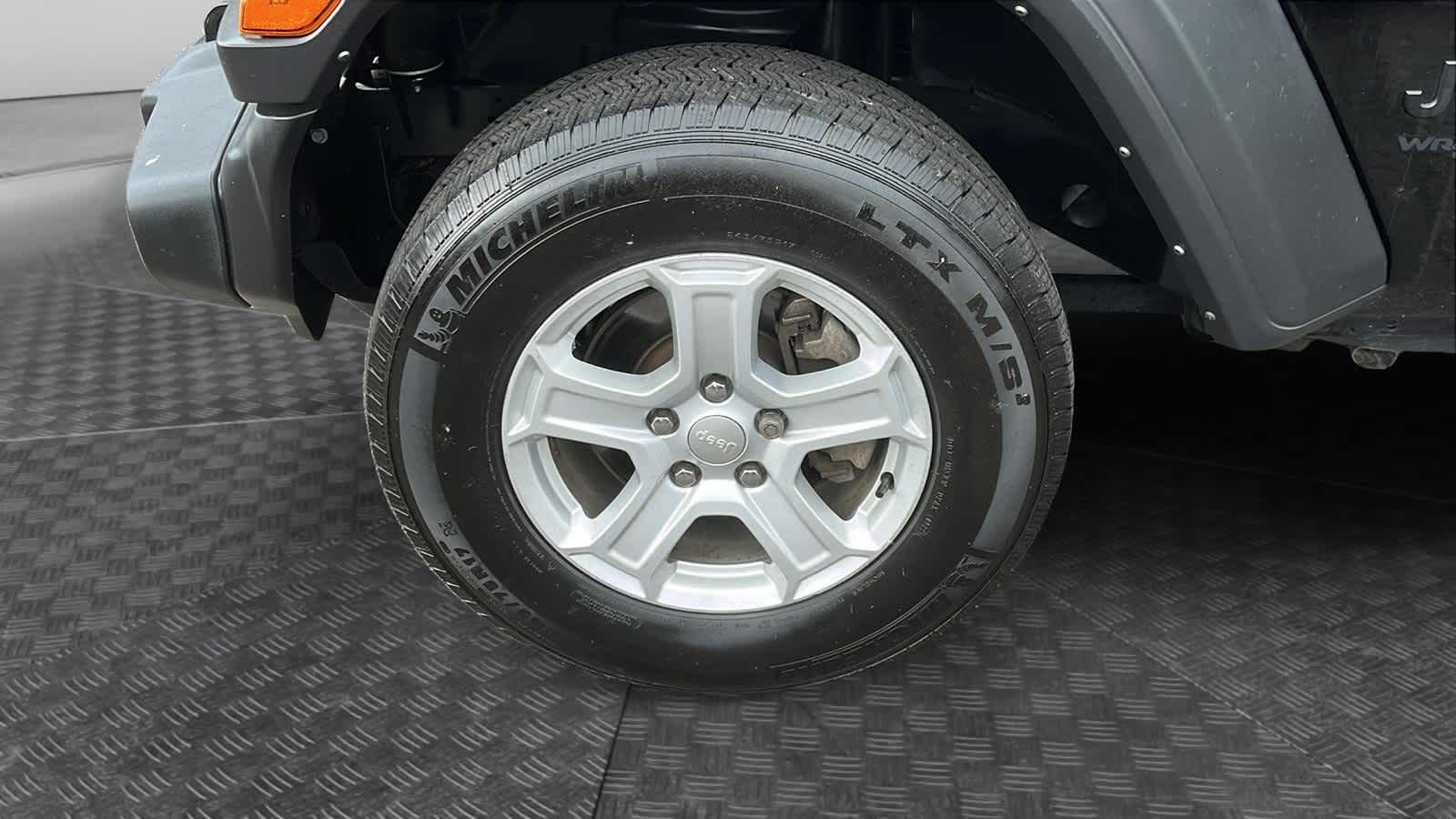 used 2022 Jeep Wrangler car, priced at $28,417