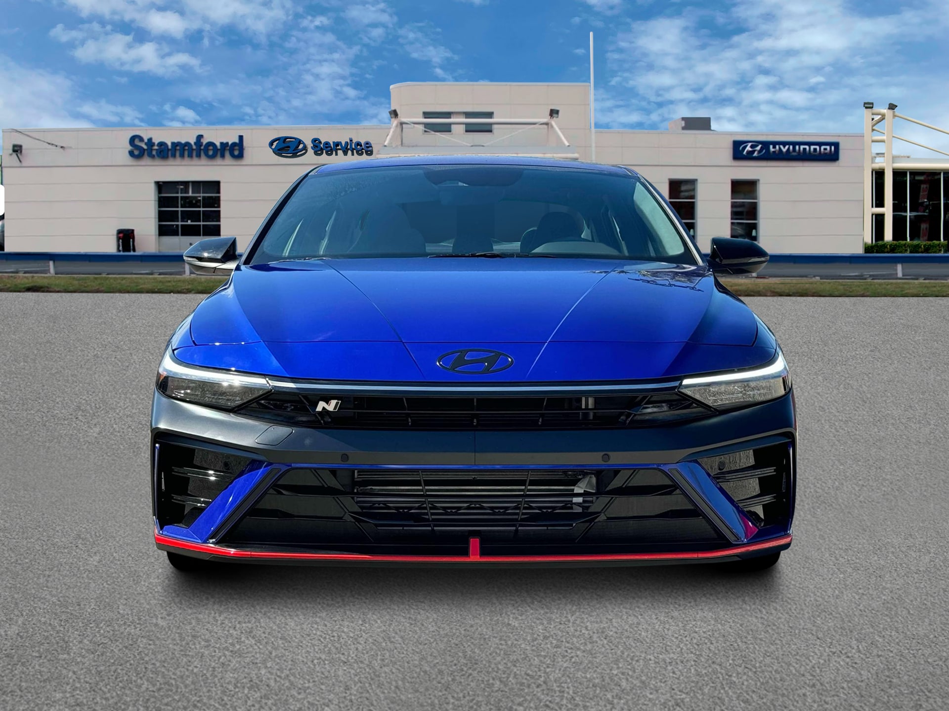 new 2025 Hyundai Elantra N car, priced at $36,945