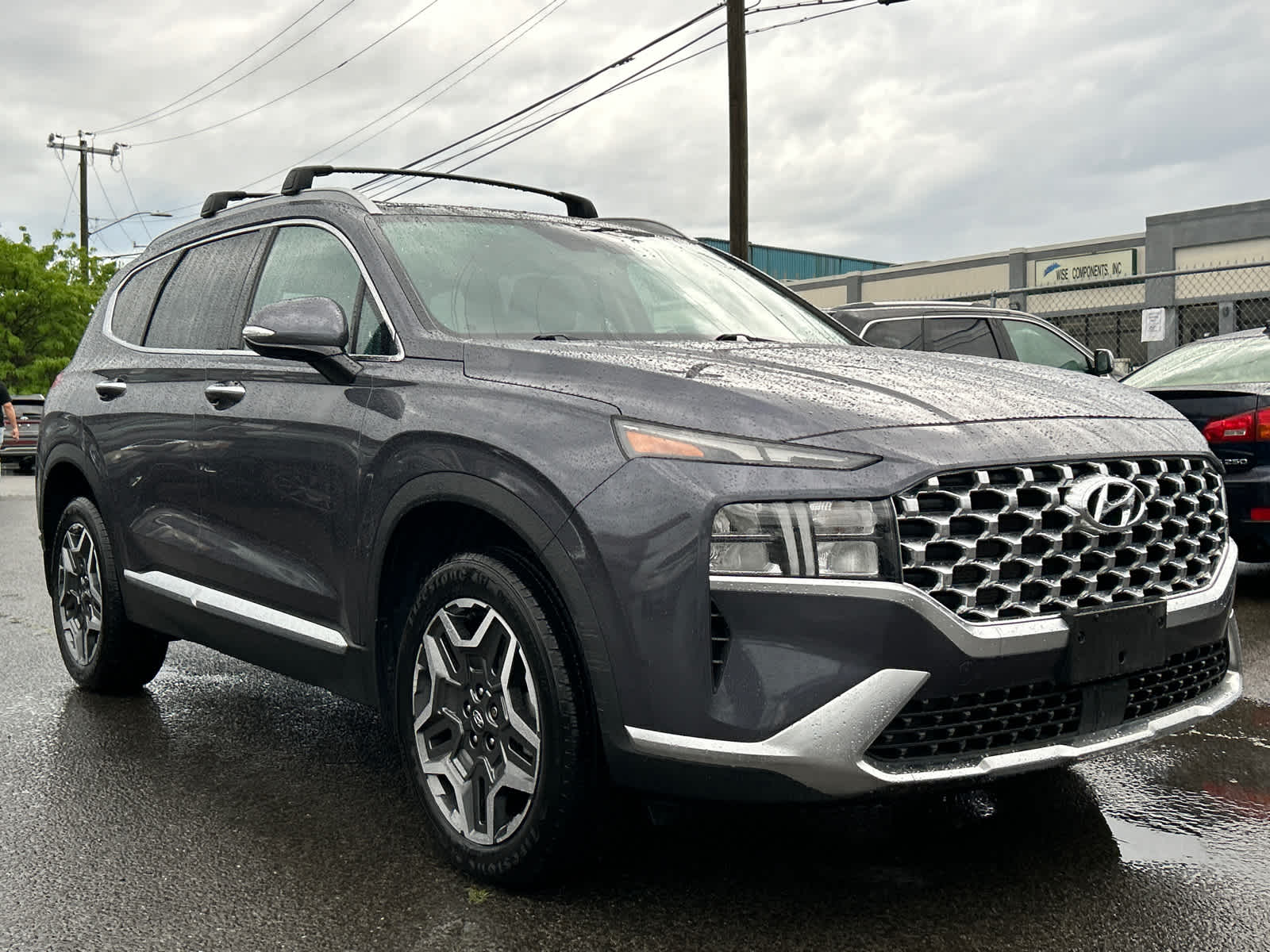 used 2021 Hyundai Santa Fe Hybrid car, priced at $25,905