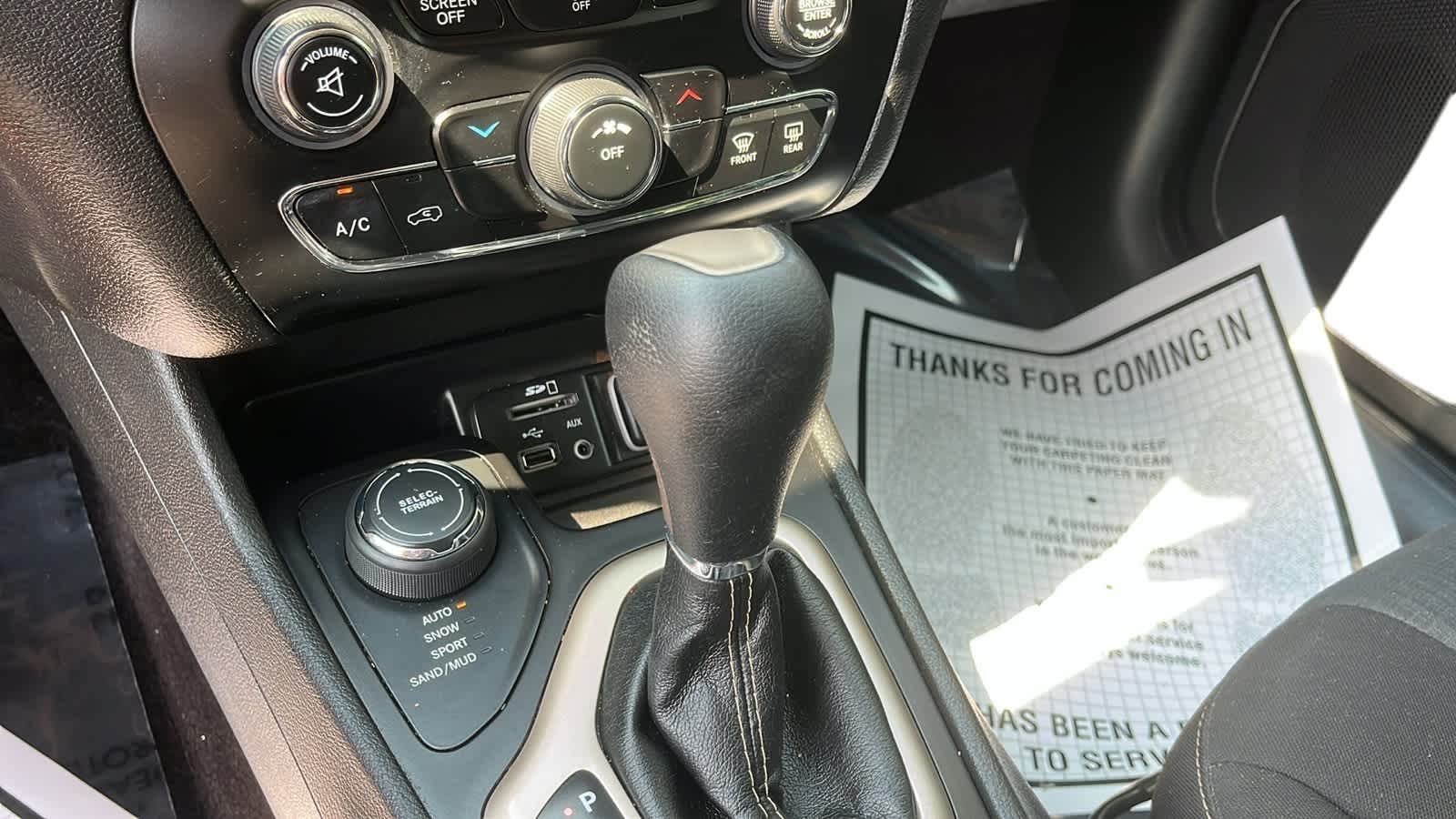used 2017 Jeep Cherokee car, priced at $8,856