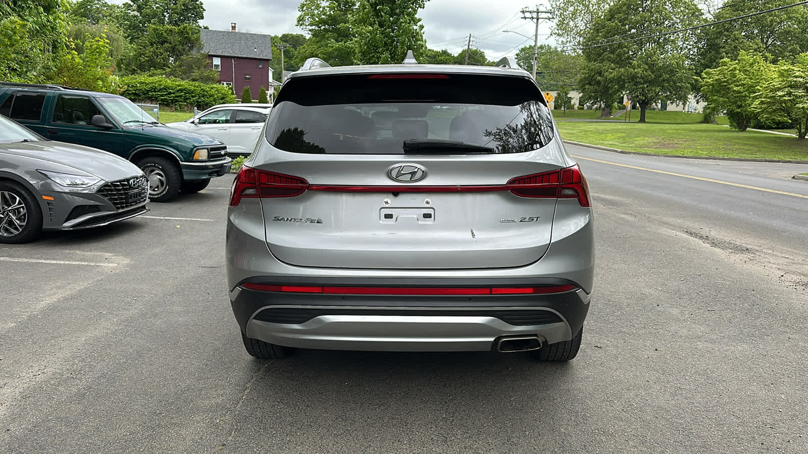 used 2021 Hyundai Santa Fe car, priced at $23,907