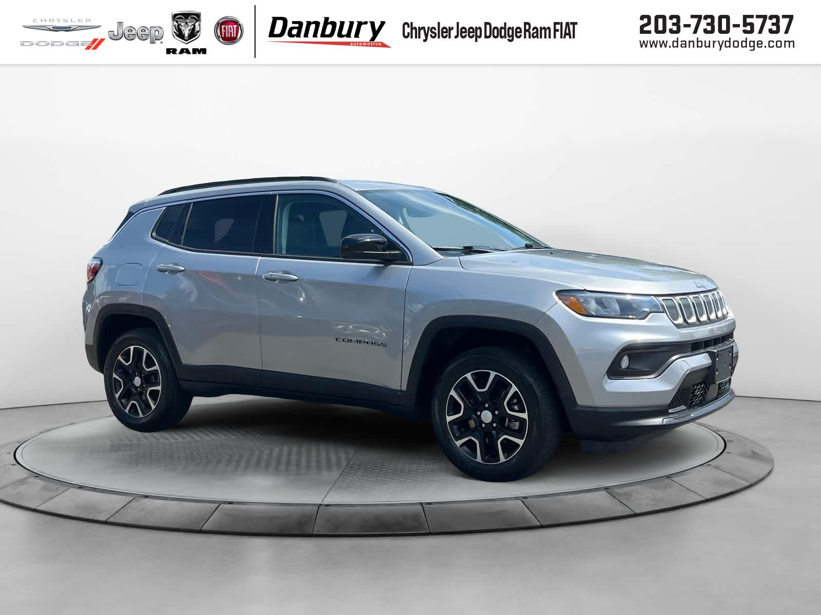 used 2022 Jeep Compass car, priced at $23,940