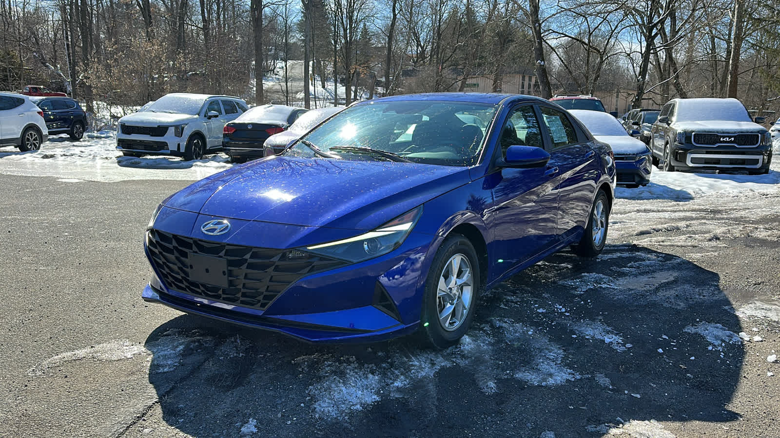 used 2022 Hyundai Elantra car, priced at $17,807