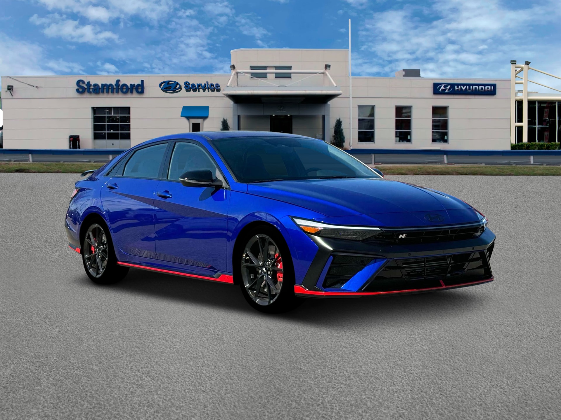 new 2025 Hyundai Elantra N car, priced at $36,945