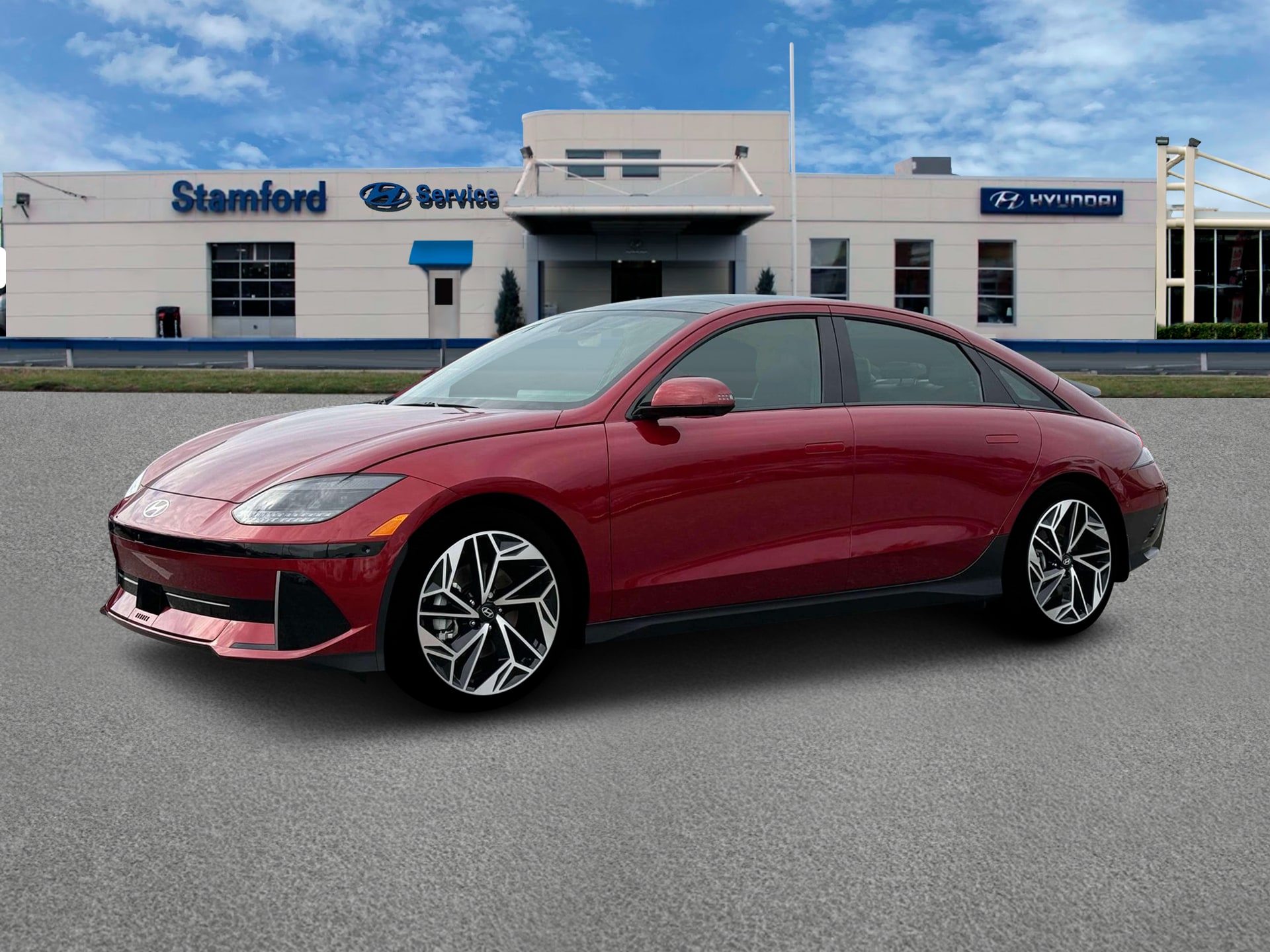 new 2025 Hyundai IONIQ 6 car, priced at $56,910