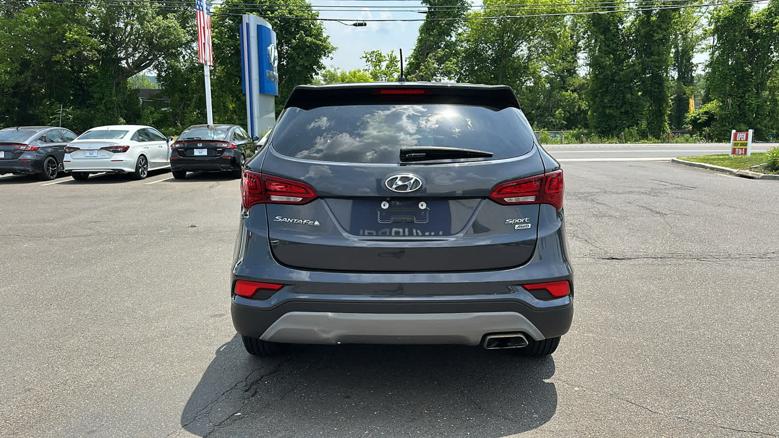 used 2018 Hyundai Santa Fe Sport car, priced at $16,604
