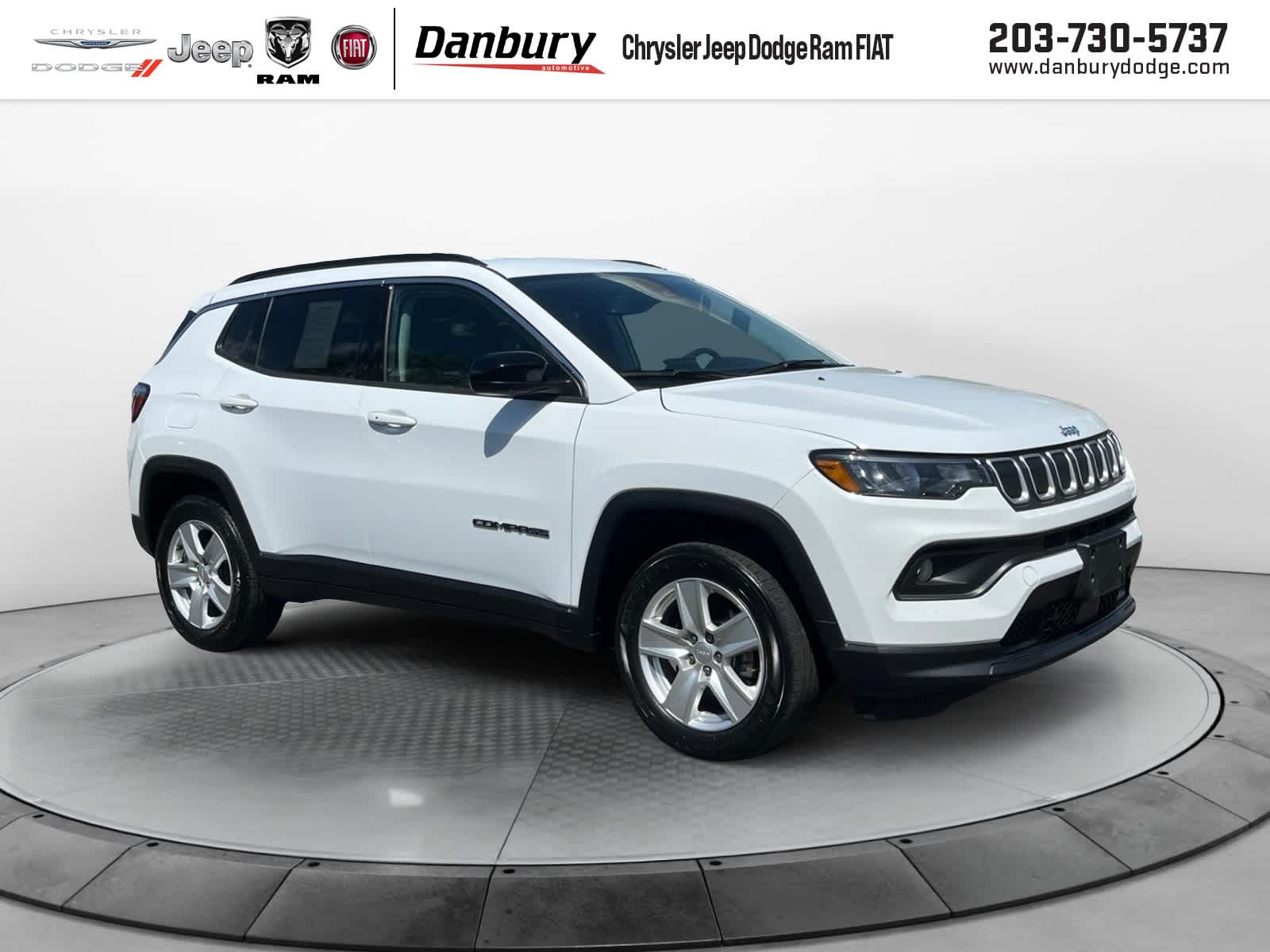 used 2022 Jeep Compass car, priced at $23,964