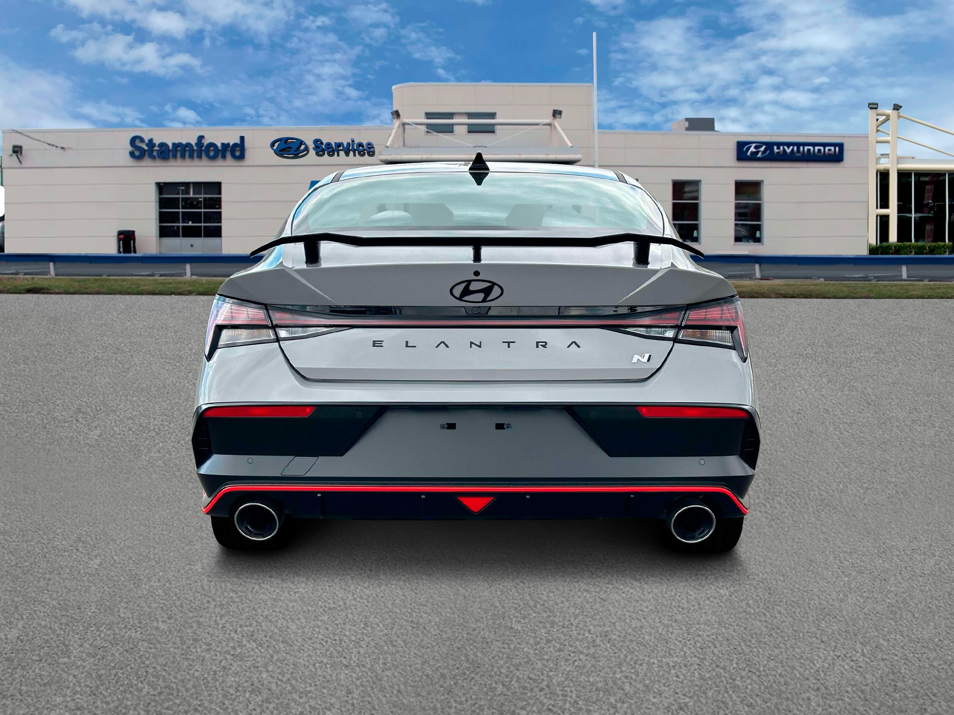 new 2025 Hyundai Elantra N car, priced at $36,140