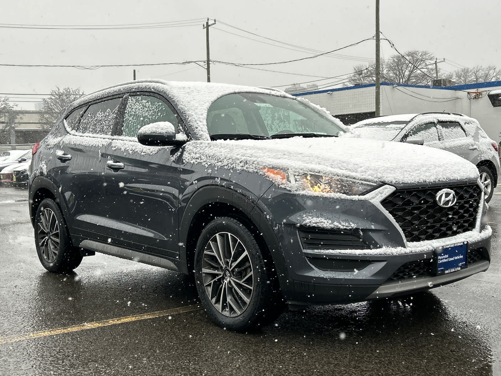 used 2021 Hyundai Tucson car, priced at $19,905