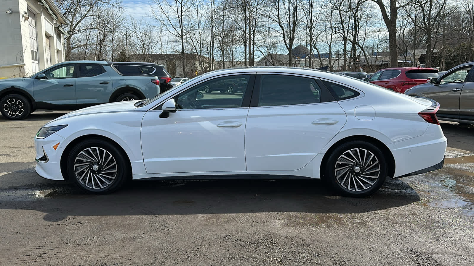 used 2023 Hyundai Sonata Hybrid car, priced at $23,509