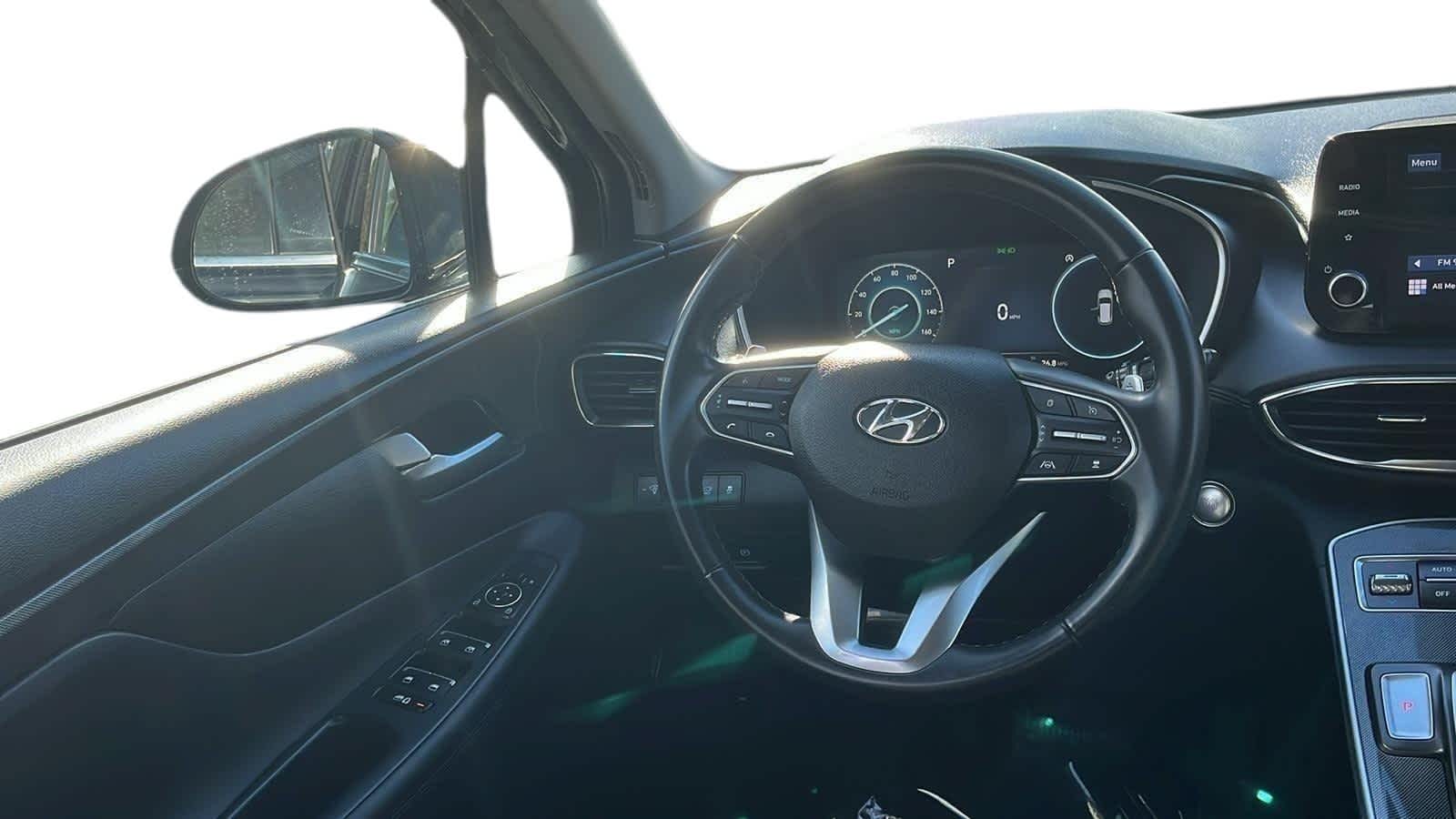 used 2021 Hyundai Santa Fe car, priced at $21,242