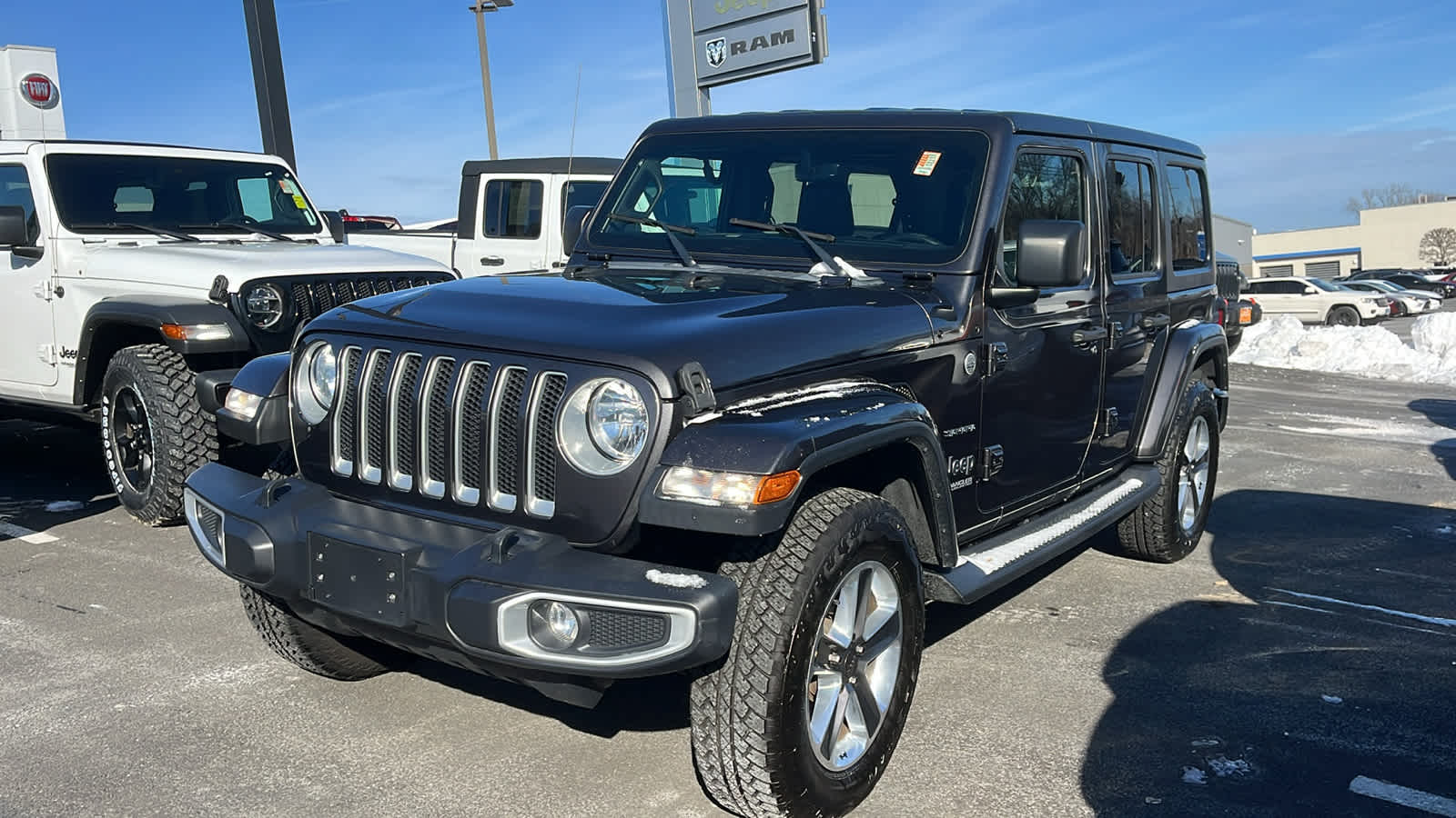 used 2019 Jeep Wrangler Unlimited car, priced at $28,756