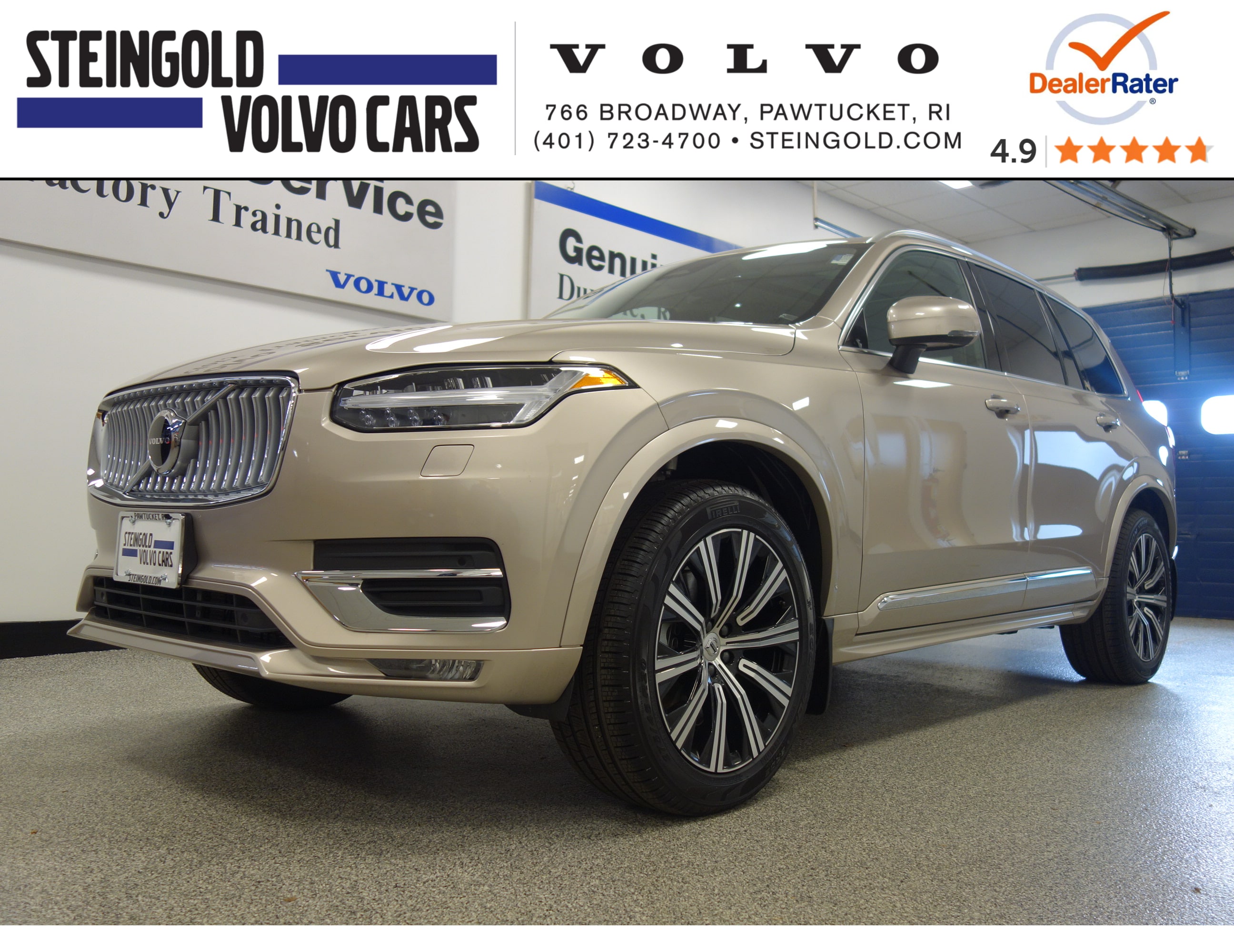used 2024 Volvo XC90 car, priced at $56,900