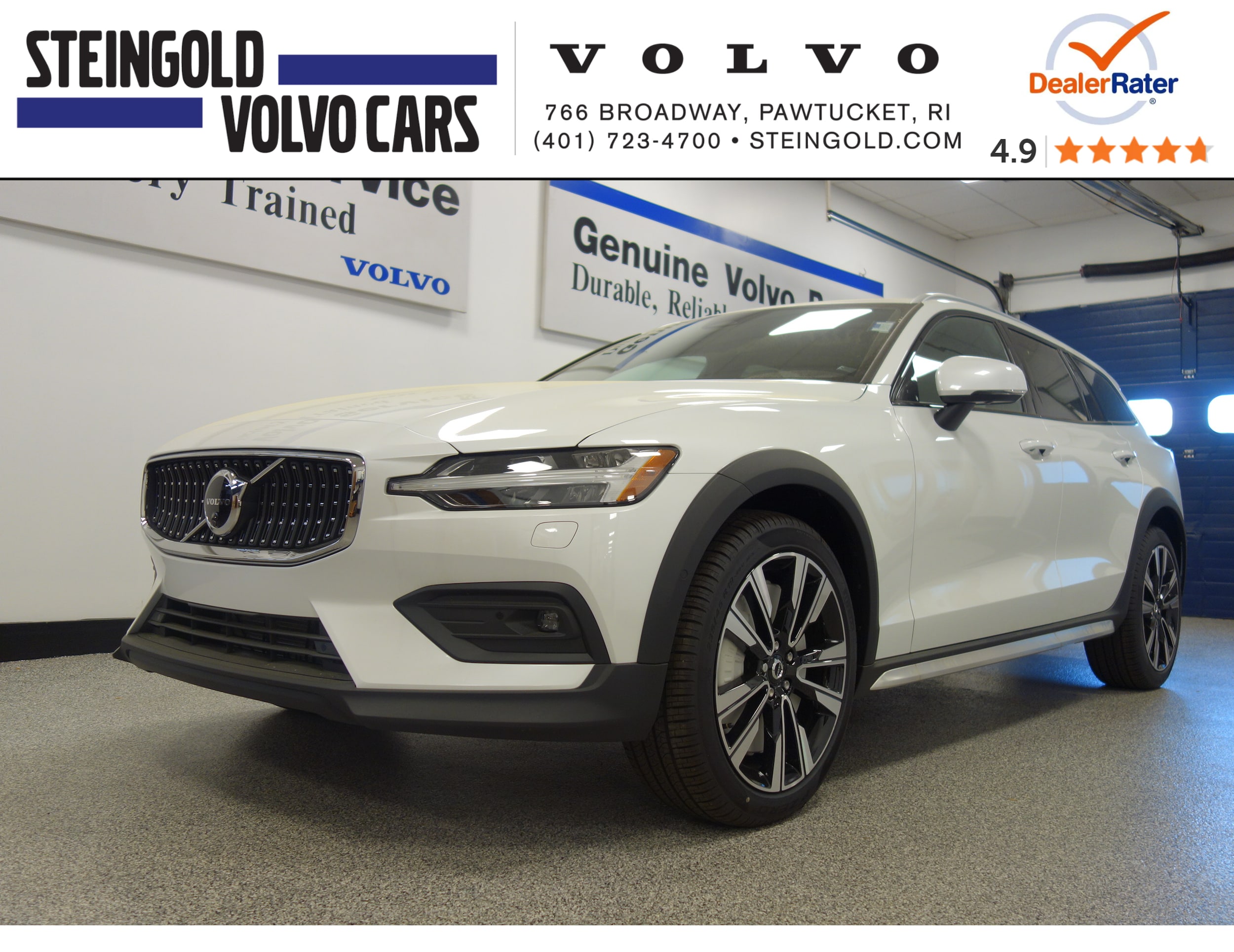 new 2024 Volvo V60 Cross Country car, priced at $58,725